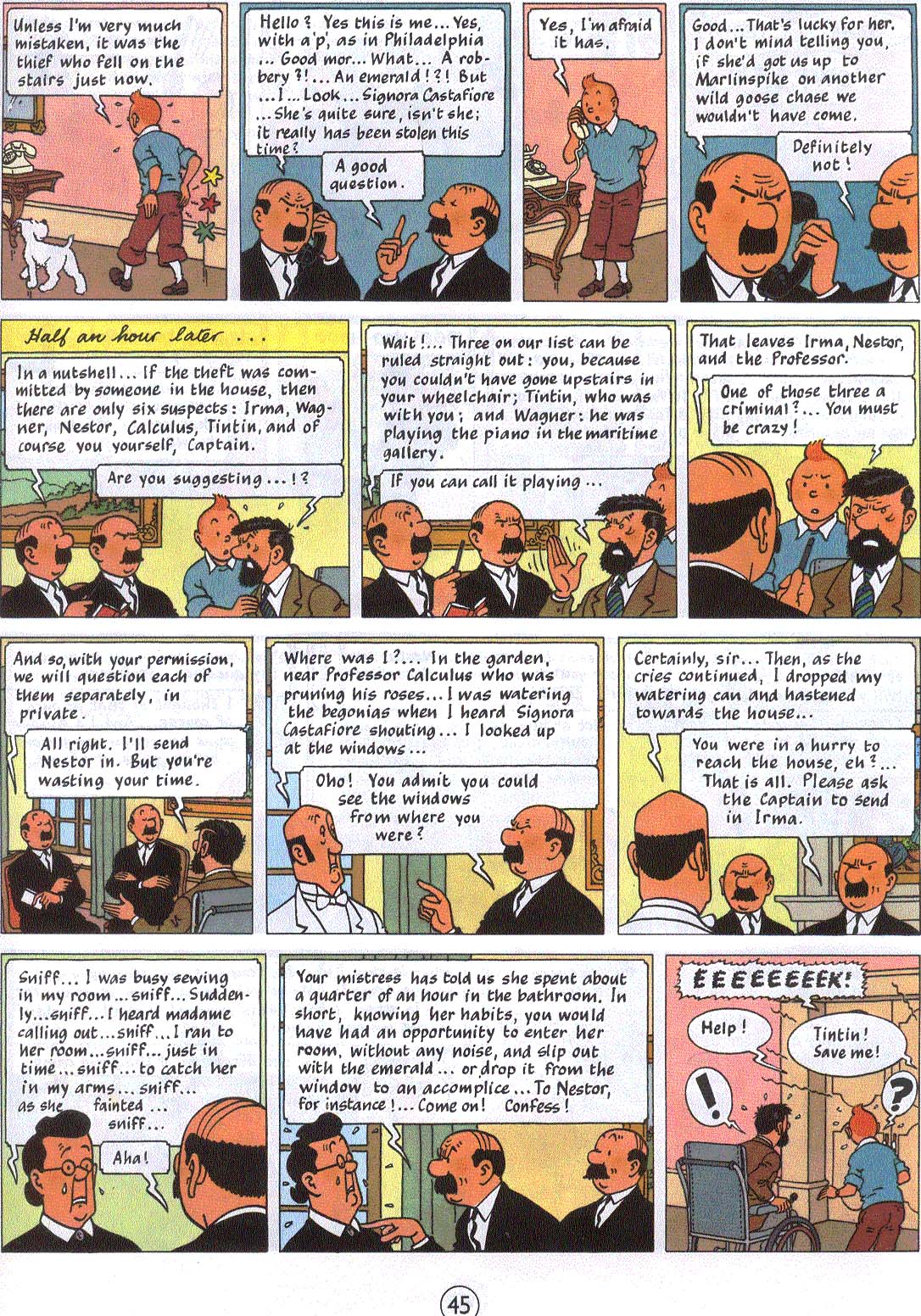 Read online The Adventures of Tintin comic -  Issue #21 - 47