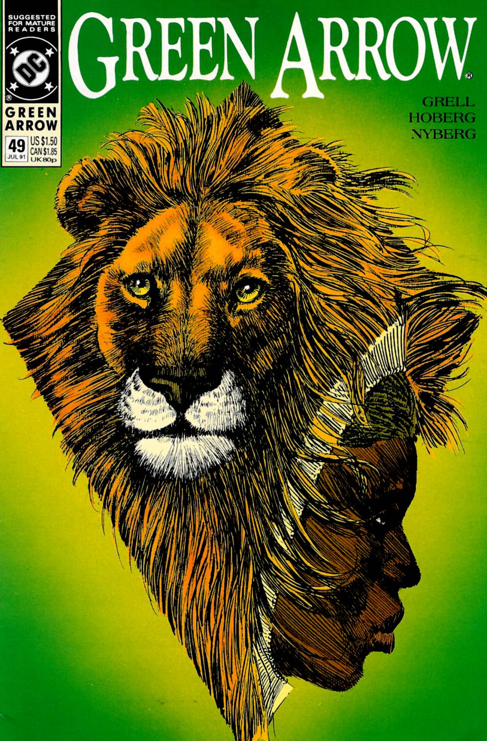 Read online Green Arrow (1988) comic -  Issue #49 - 1