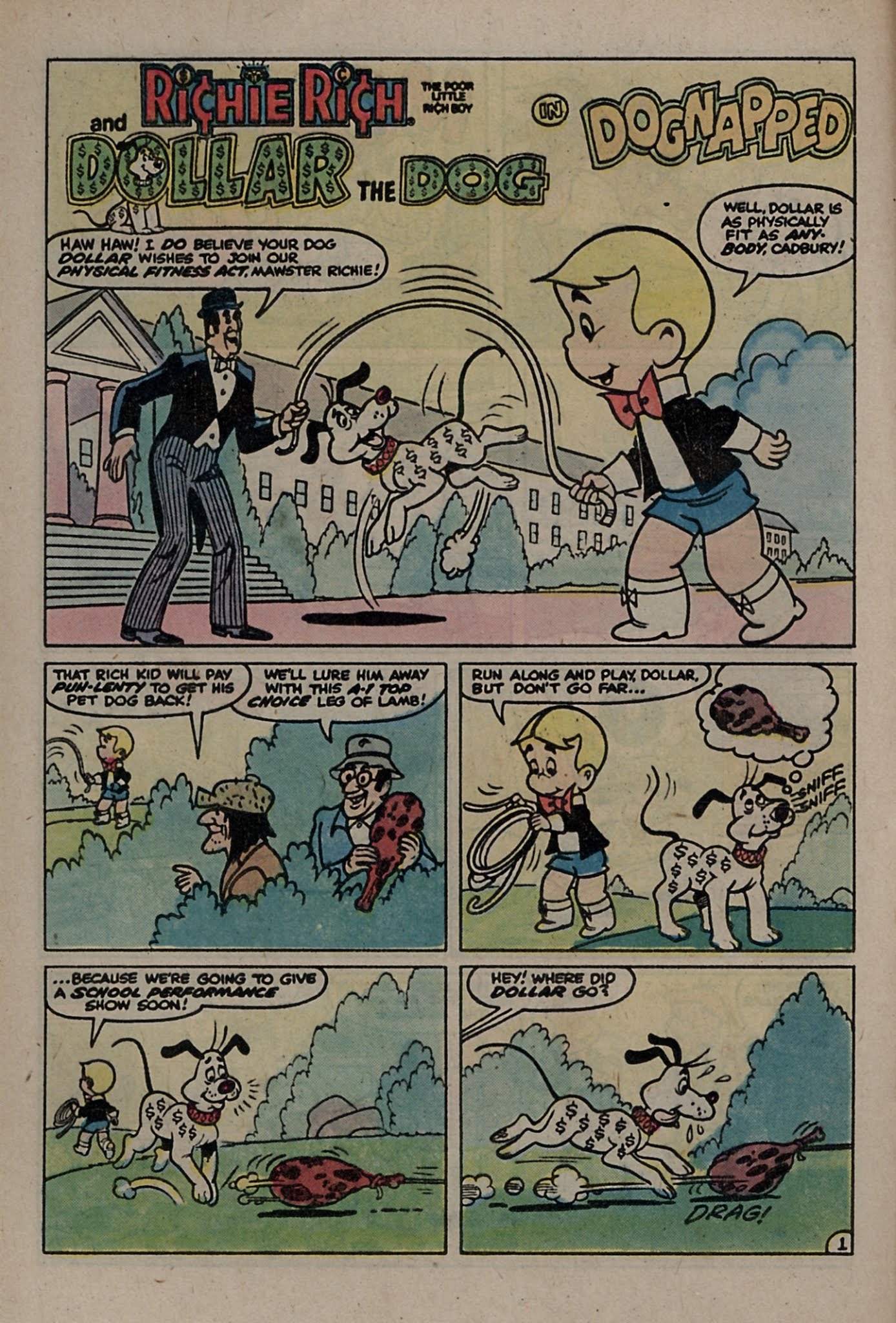 Read online Richie Rich & Dollar the Dog comic -  Issue #4 - 24