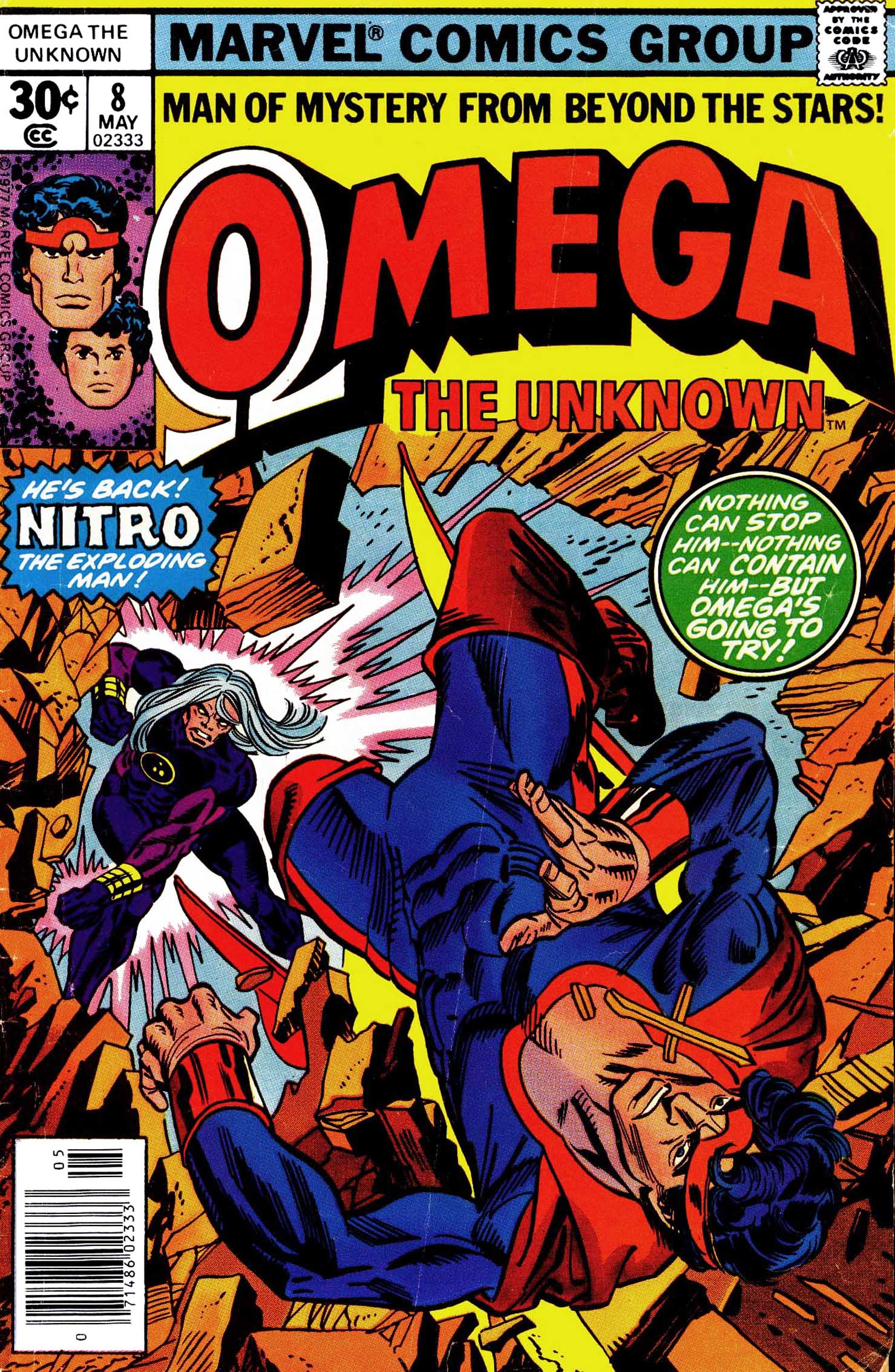 Read online Omega the Unknown comic -  Issue #8 - 1