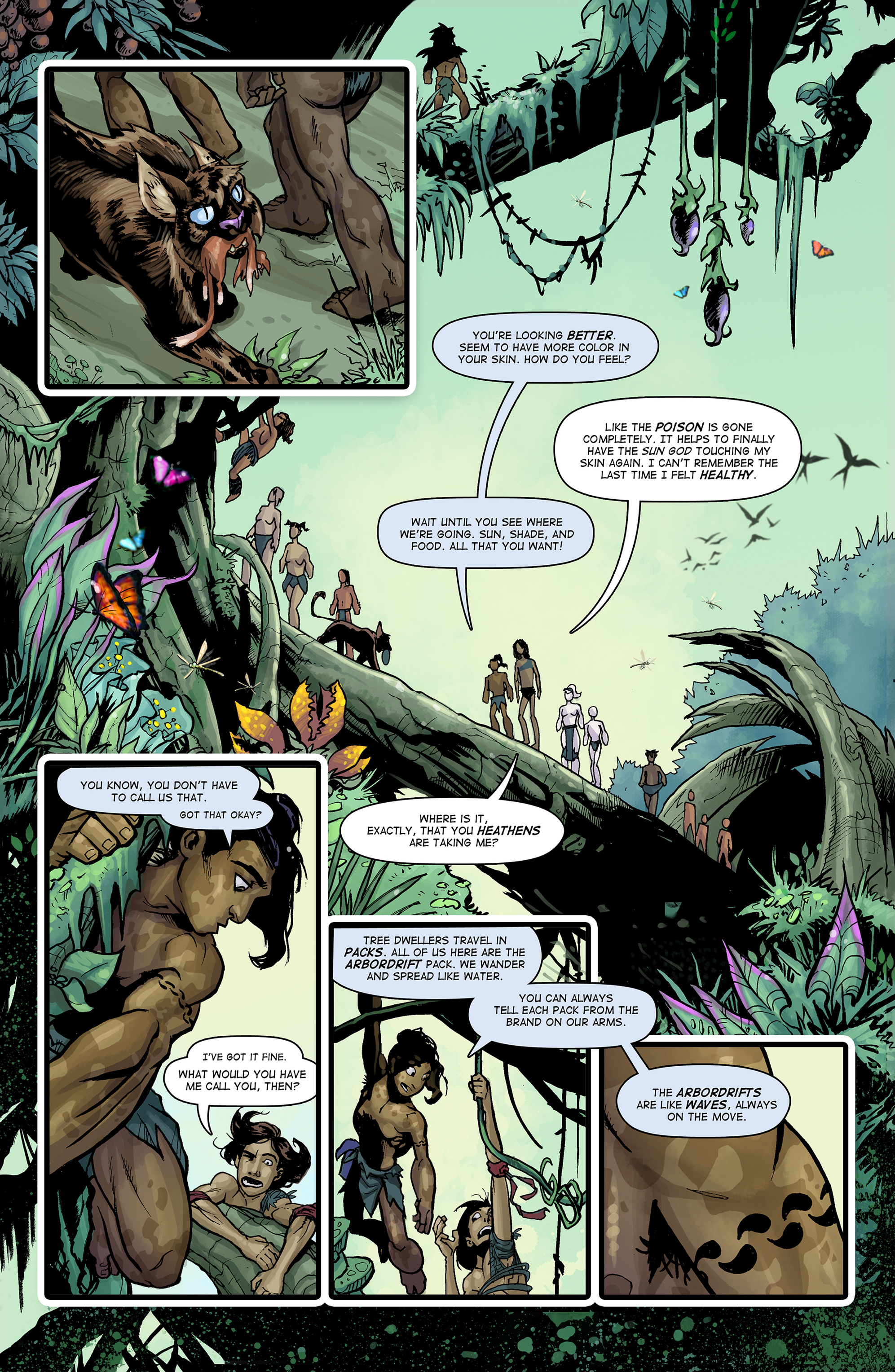 Read online Hominids comic -  Issue #3 - 3
