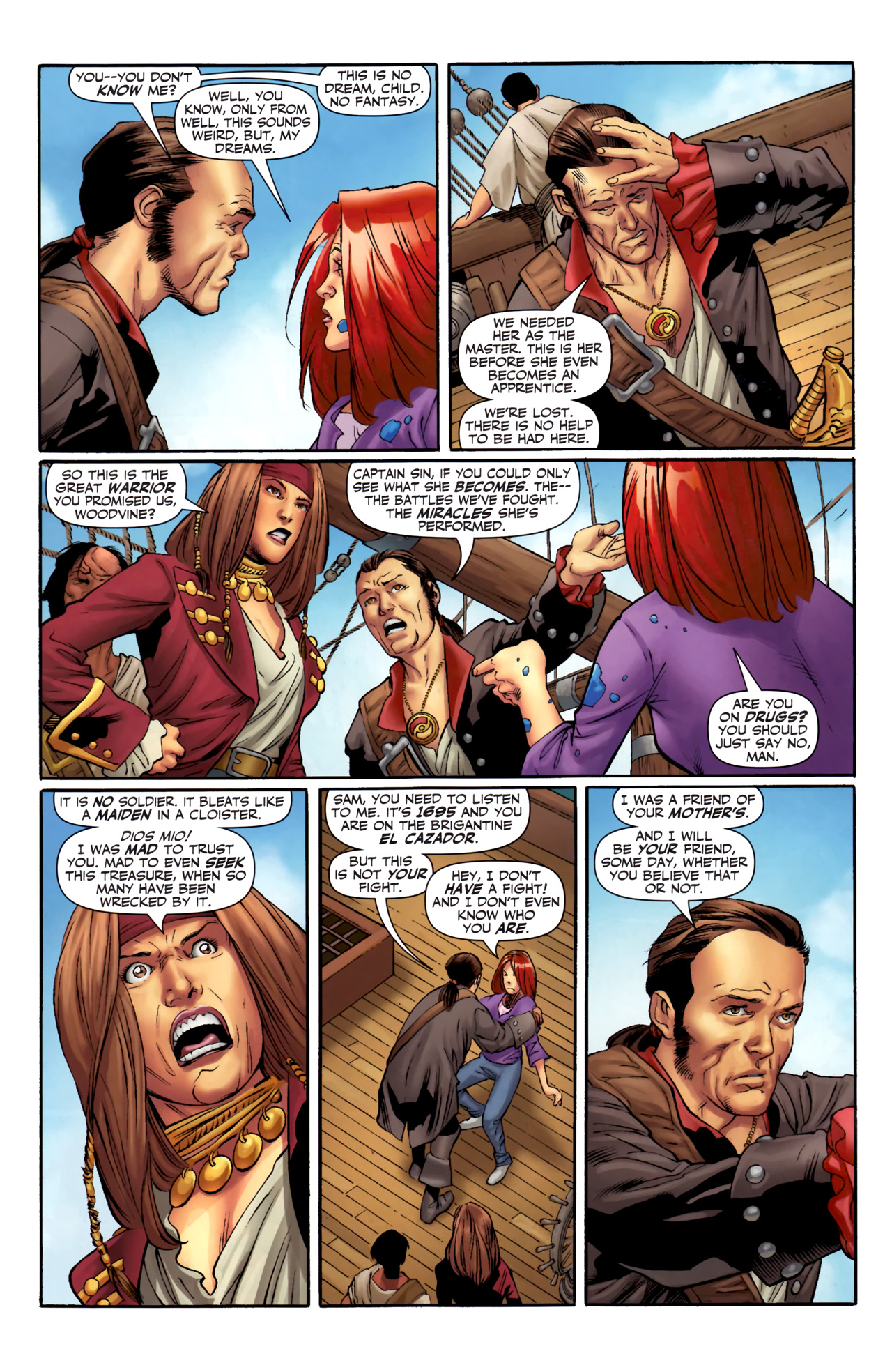 Read online Sigil (2011) comic -  Issue #1 - 21