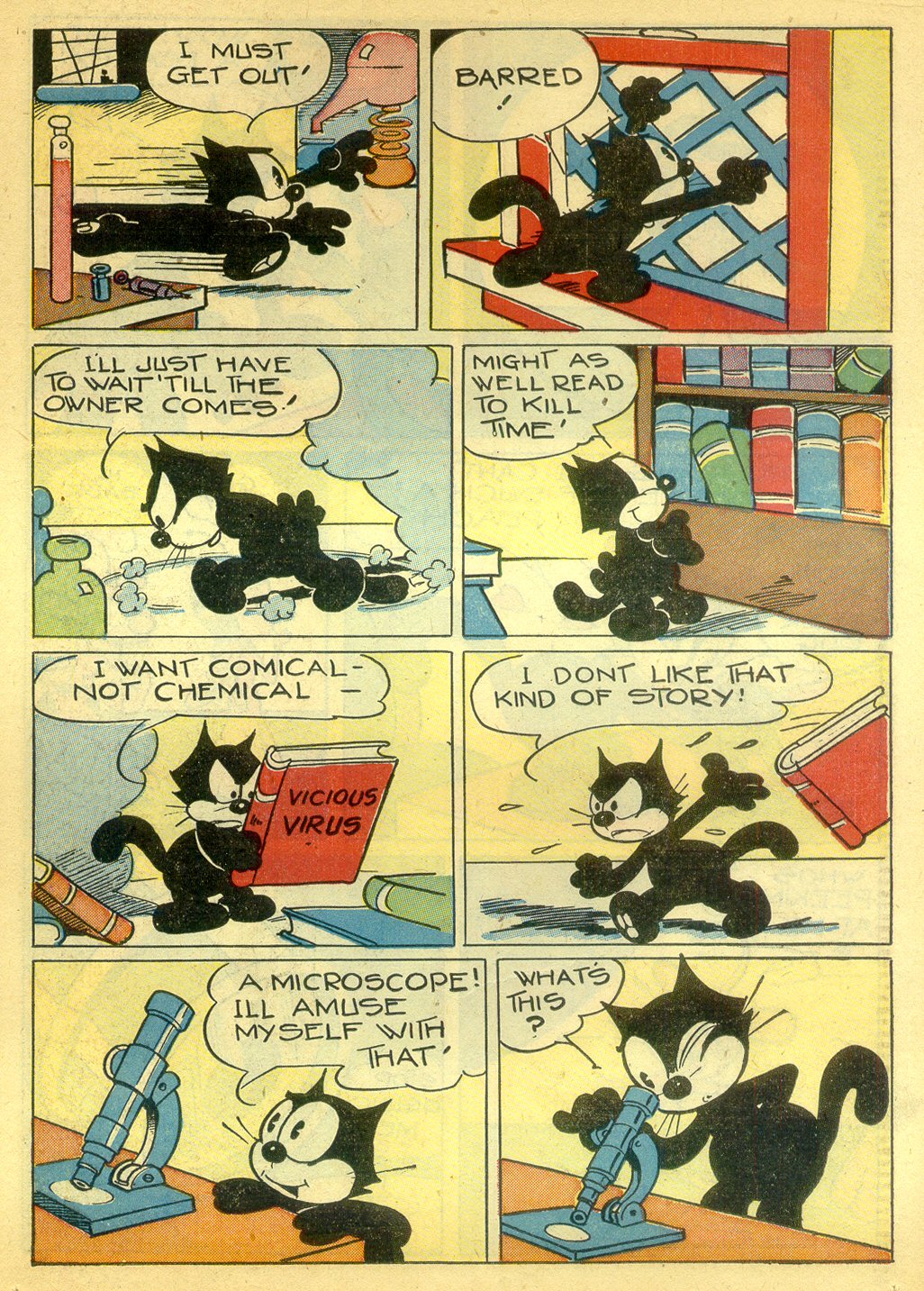 Read online Felix the Cat (1948) comic -  Issue #3 - 33