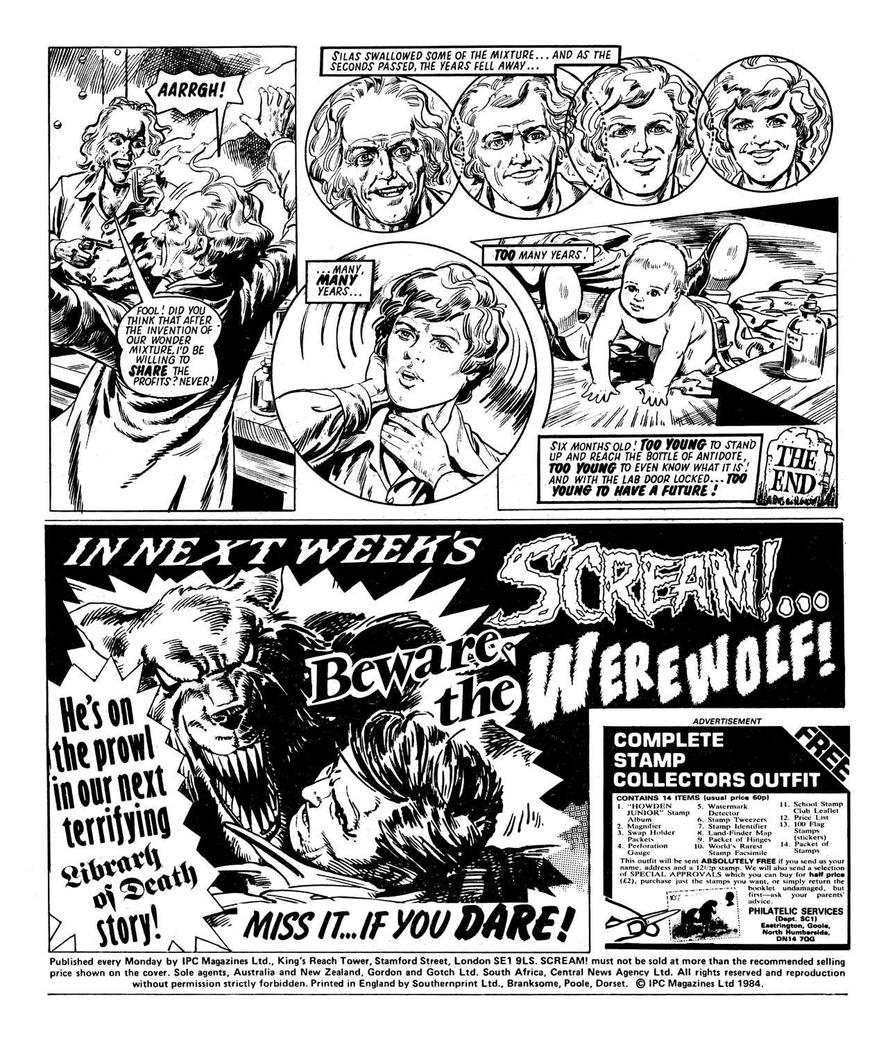 Read online Scream! (1984) comic -  Issue #7 - 25
