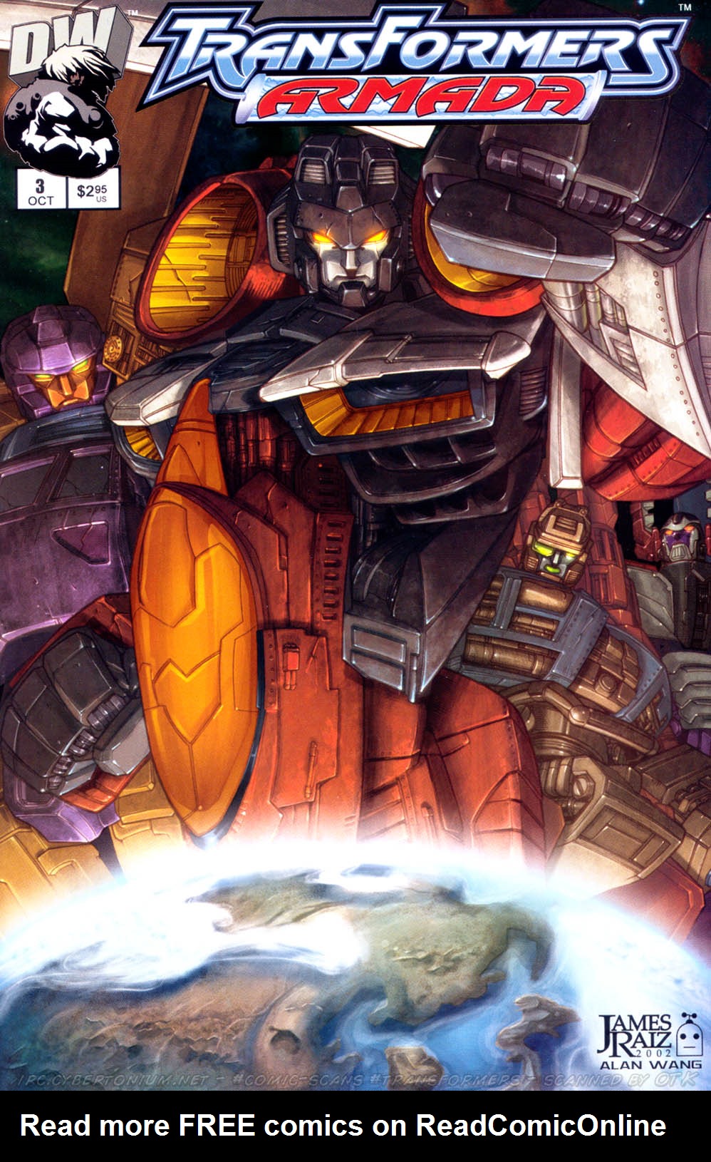 Read online Transformers Armada comic -  Issue #3 - 1