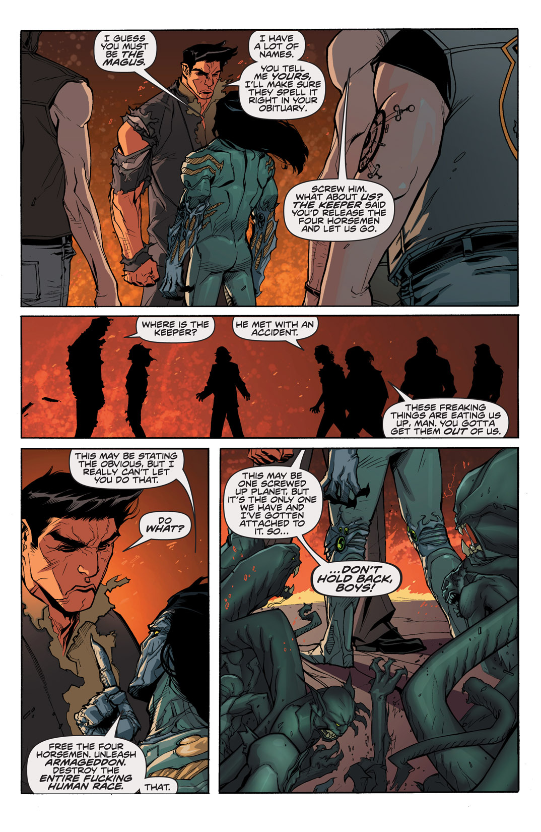 Read online The Darkness: Four Horsemen comic -  Issue #4 - 3