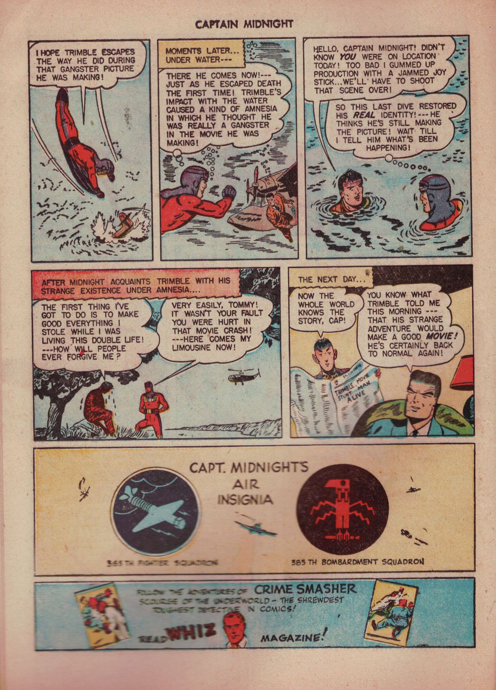 Read online Captain Midnight (1942) comic -  Issue #41 - 12