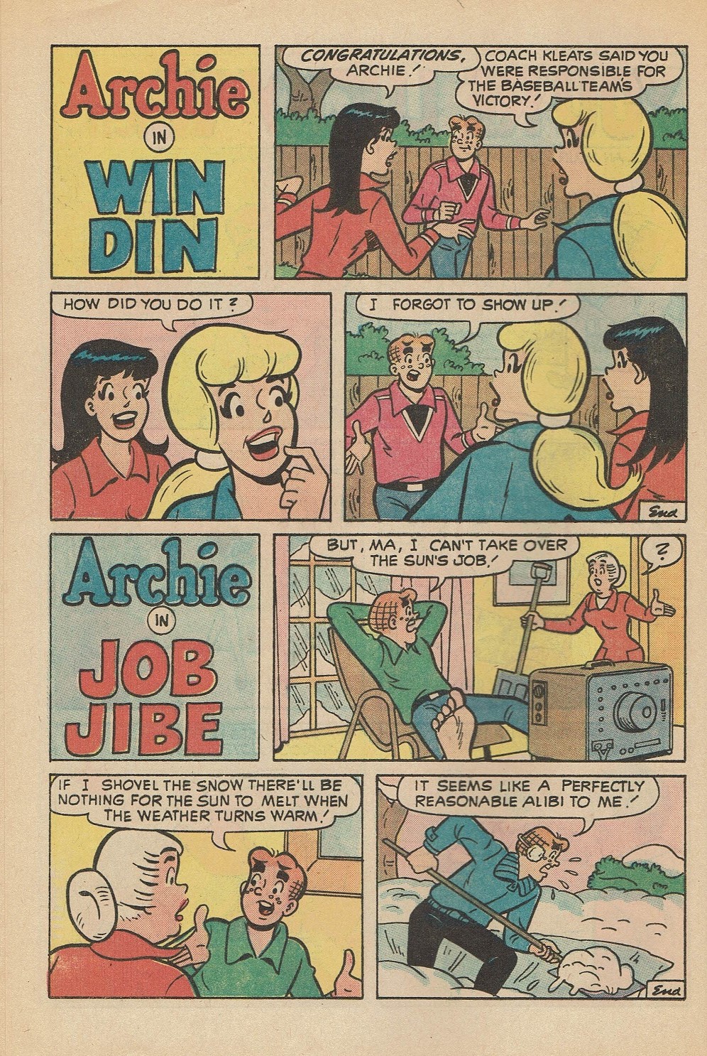 Read online Archie's Joke Book Magazine comic -  Issue #173 - 14