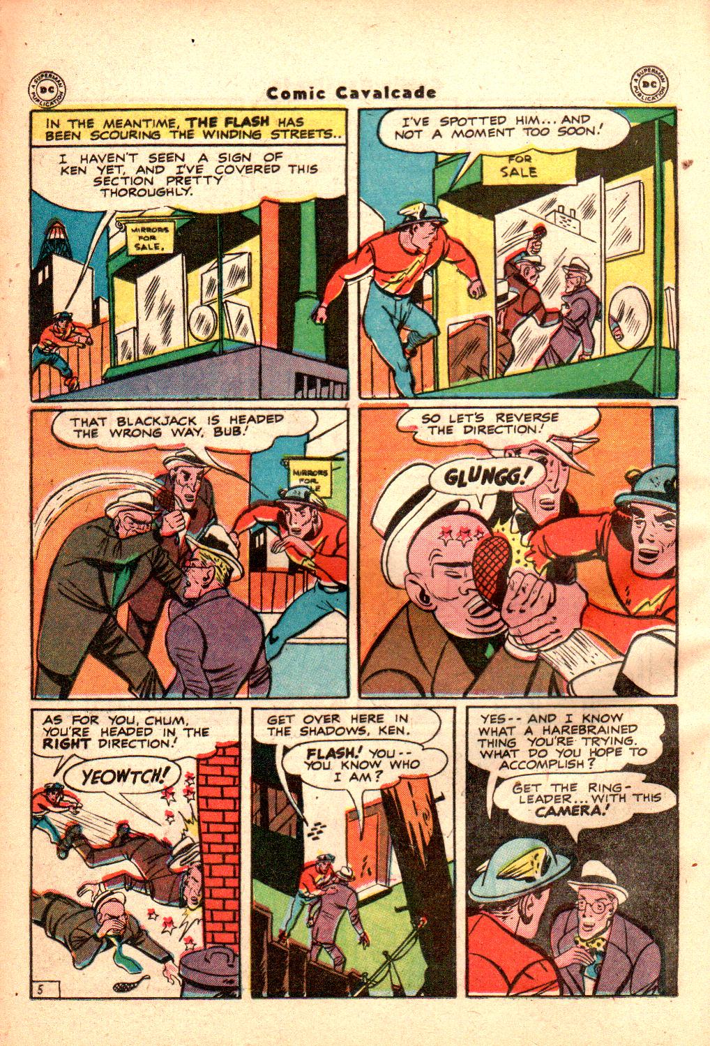 Read online Comic Cavalcade comic -  Issue #21 - 34