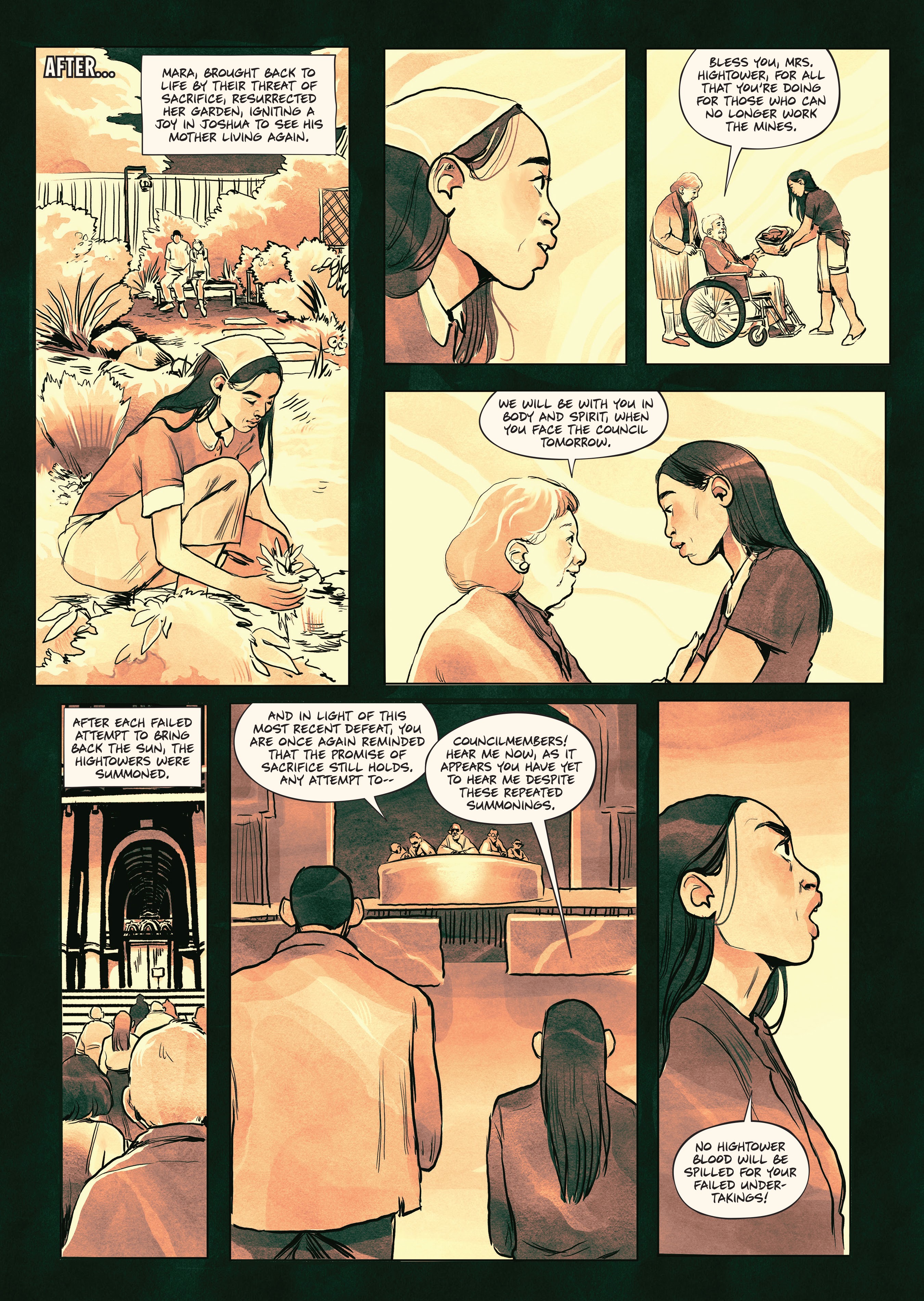 Read online The Sacrifice of Darkness comic -  Issue # TPB - 94