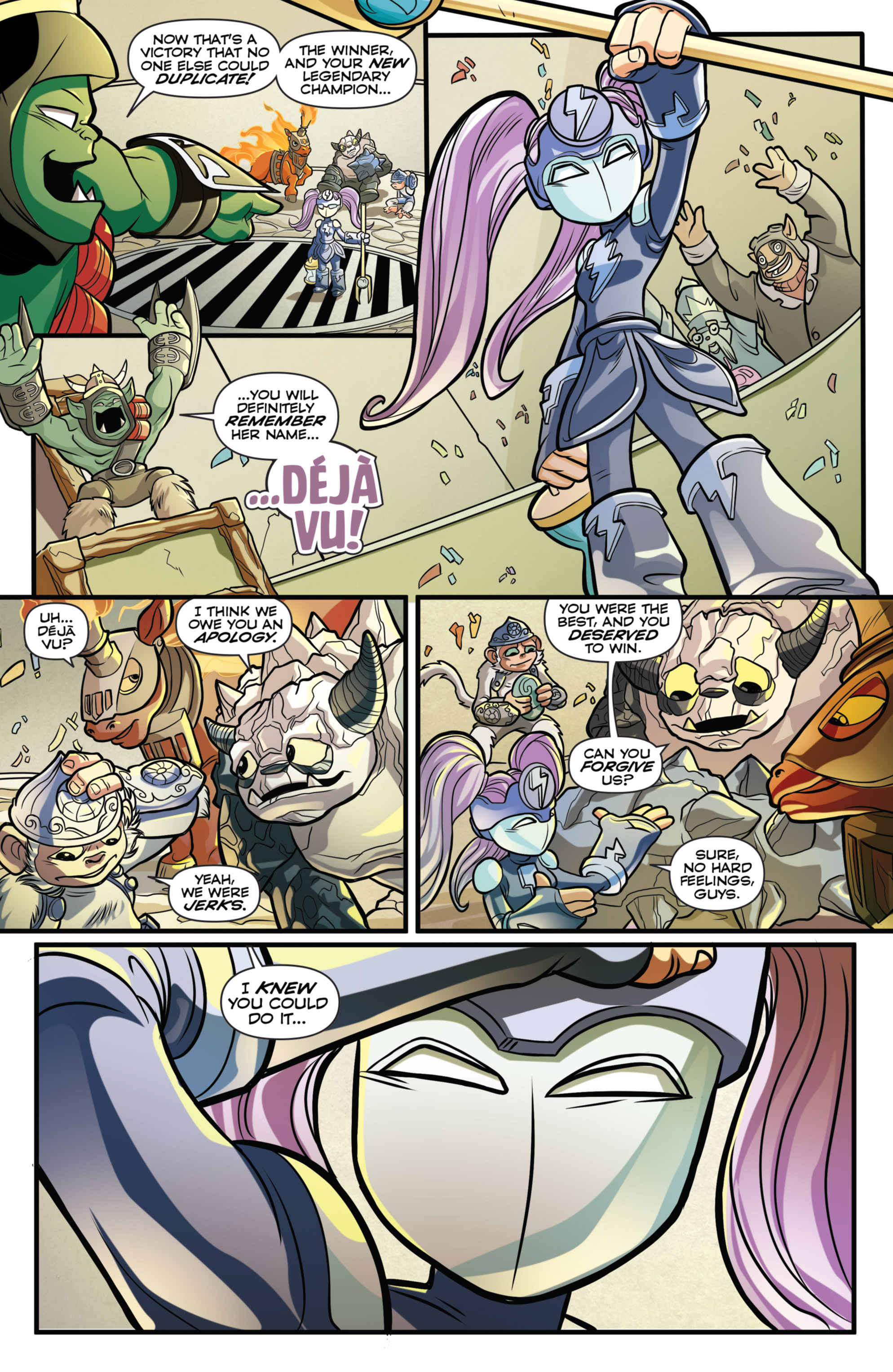 Read online Skylanders comic -  Issue #4 - 17