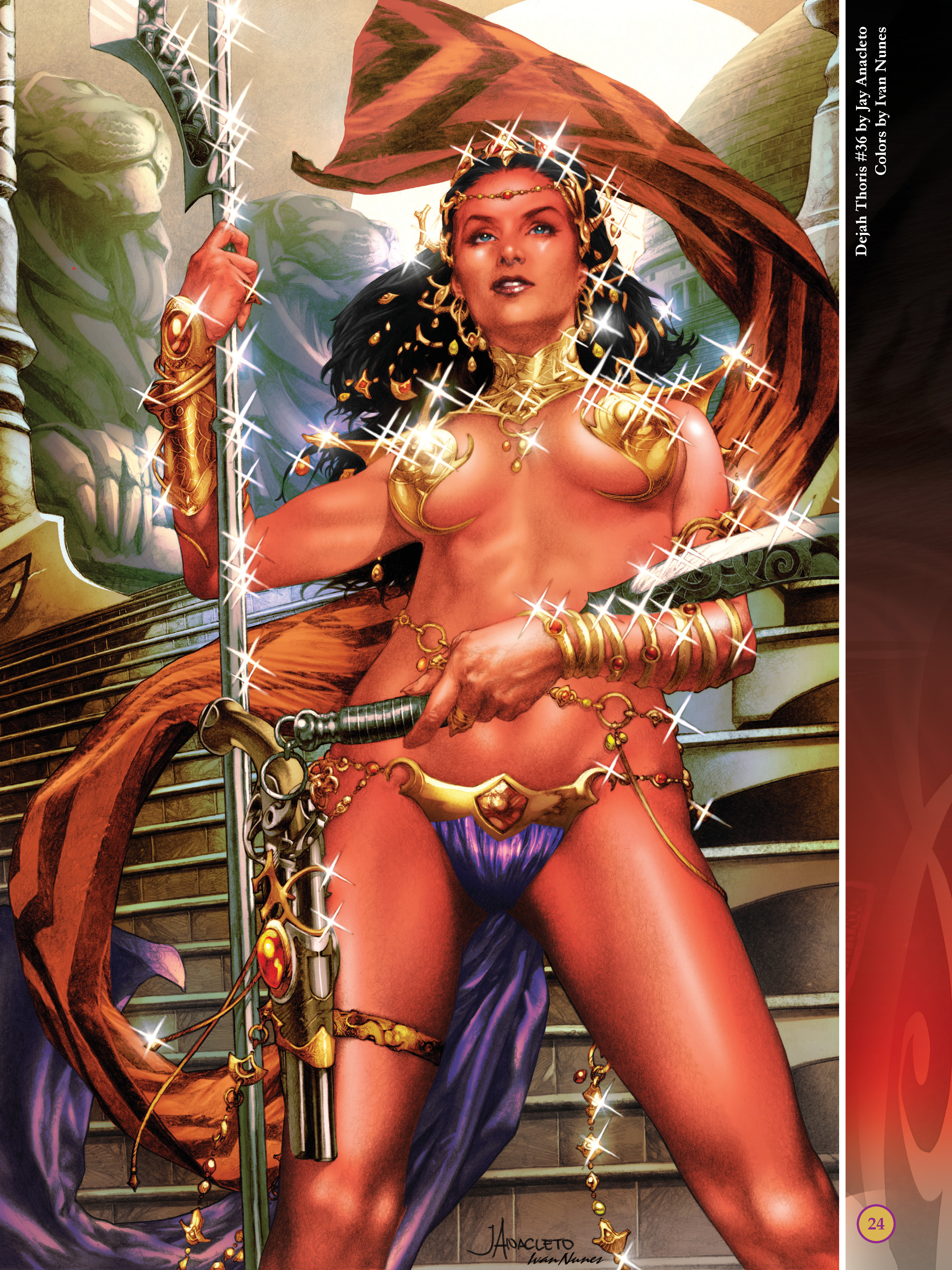 Read online The Art of Dejah Thoris and the Worlds of Mars comic -  Issue # TPB 2 (Part 1) - 23