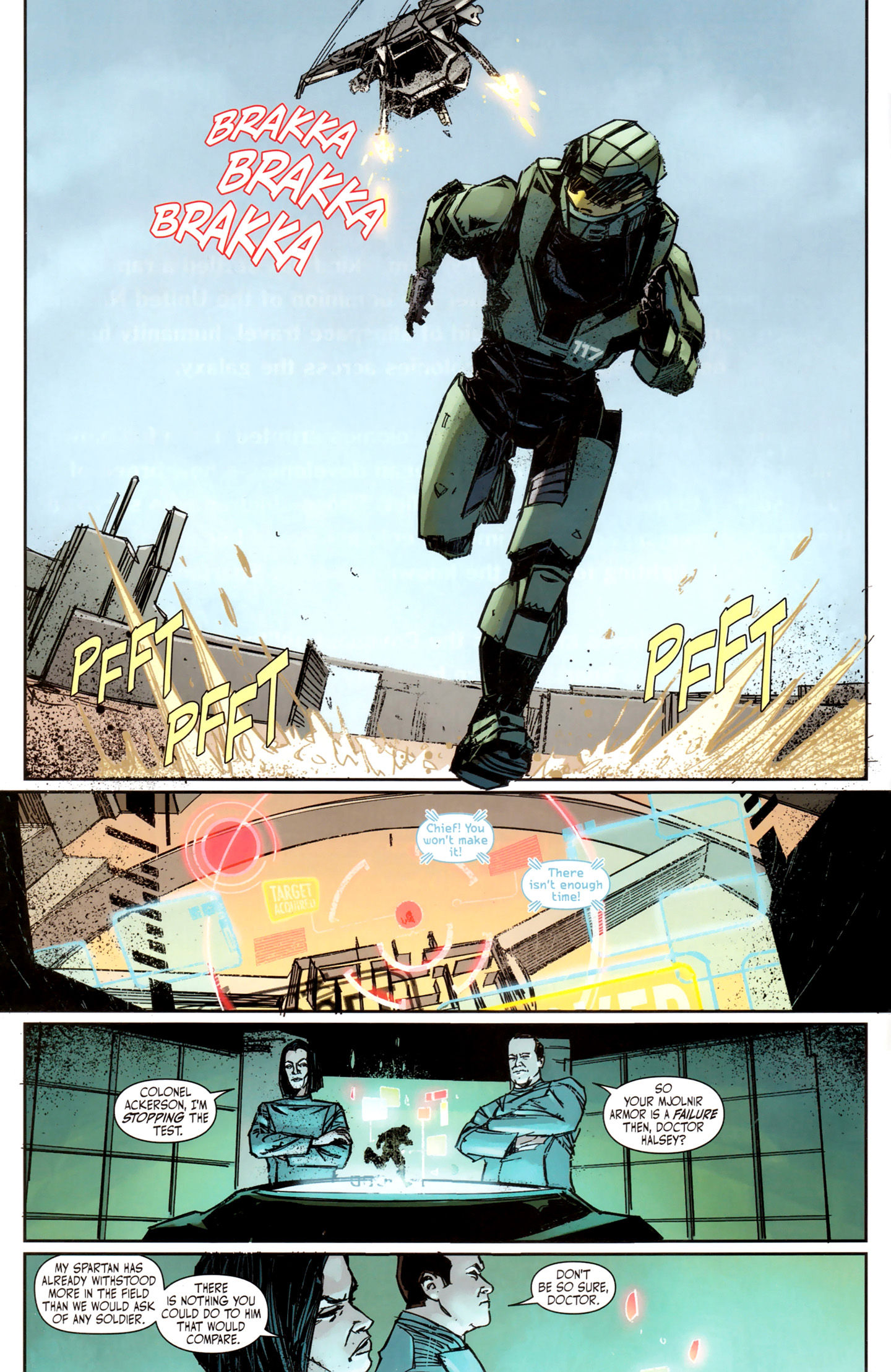 Read online Halo: Fall Of Reach - Invasion comic -  Issue #2 - 4