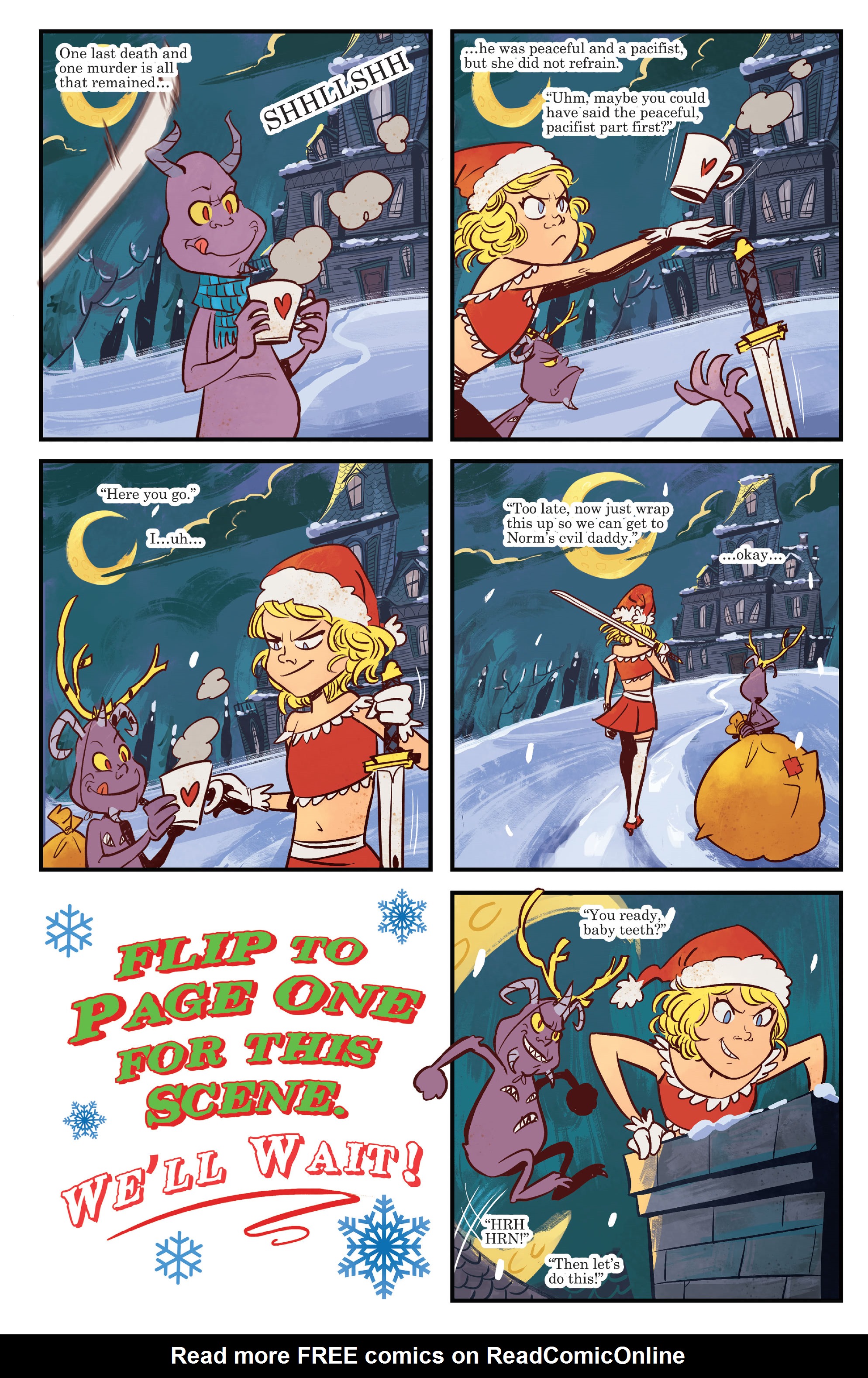 Read online Cinderella Annual: Bloody Xmas comic -  Issue # Full - 50