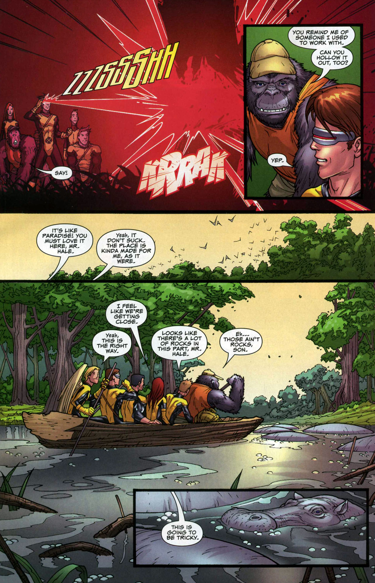 Read online X-Men: First Class (2006) comic -  Issue #8 - 12