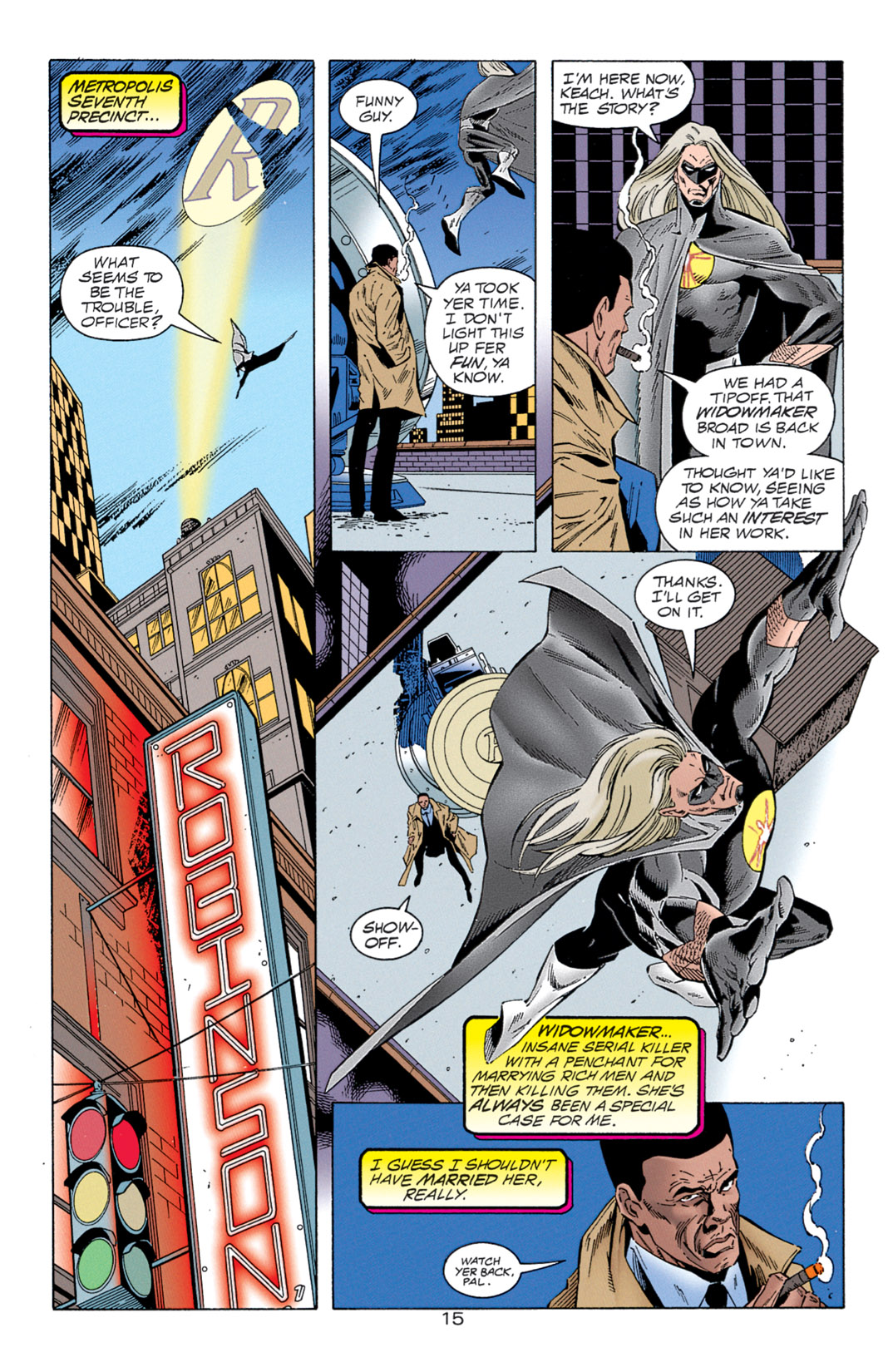 Read online Resurrection Man (1997) comic -  Issue #19 - 16