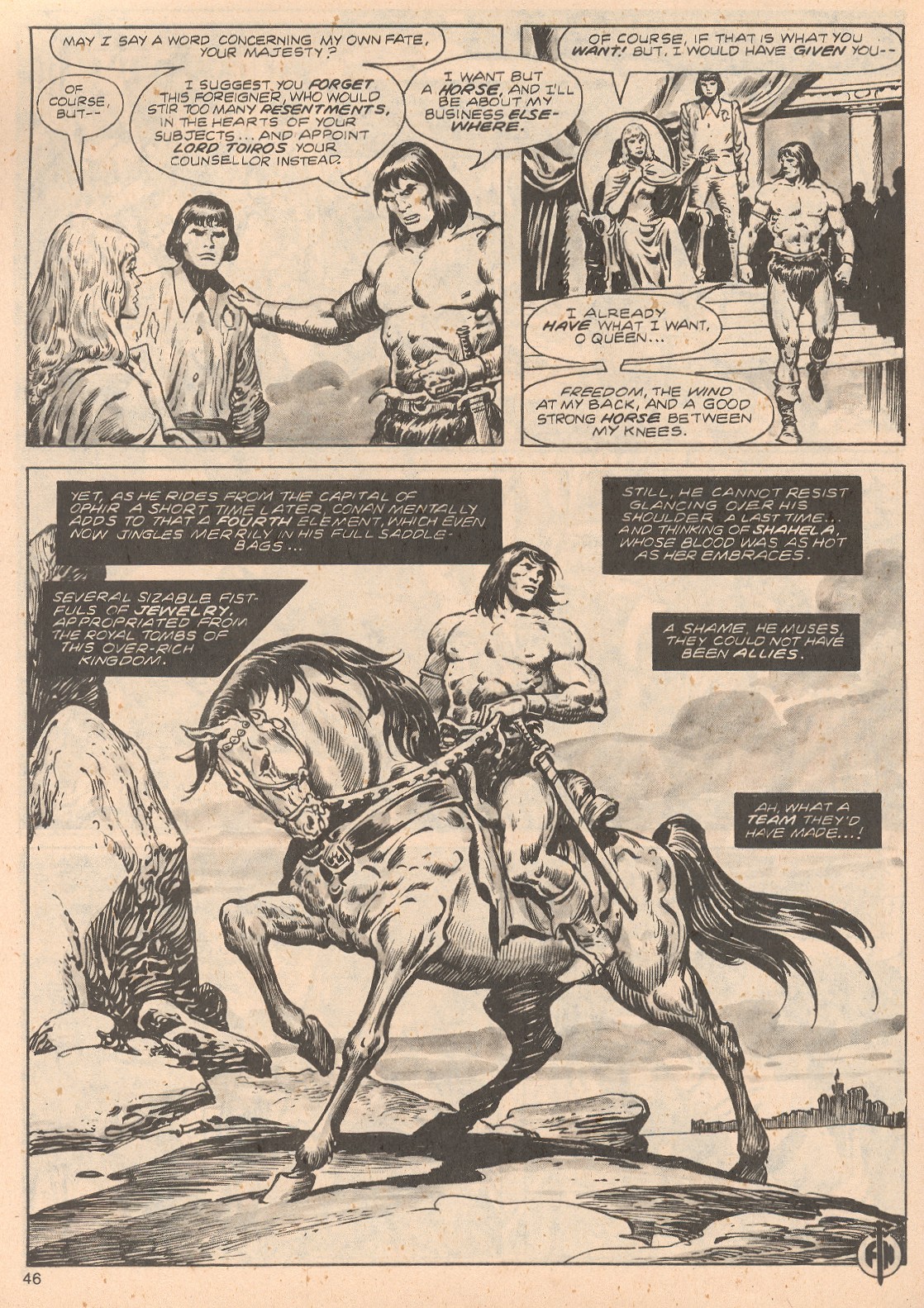 Read online The Savage Sword Of Conan comic -  Issue #68 - 46