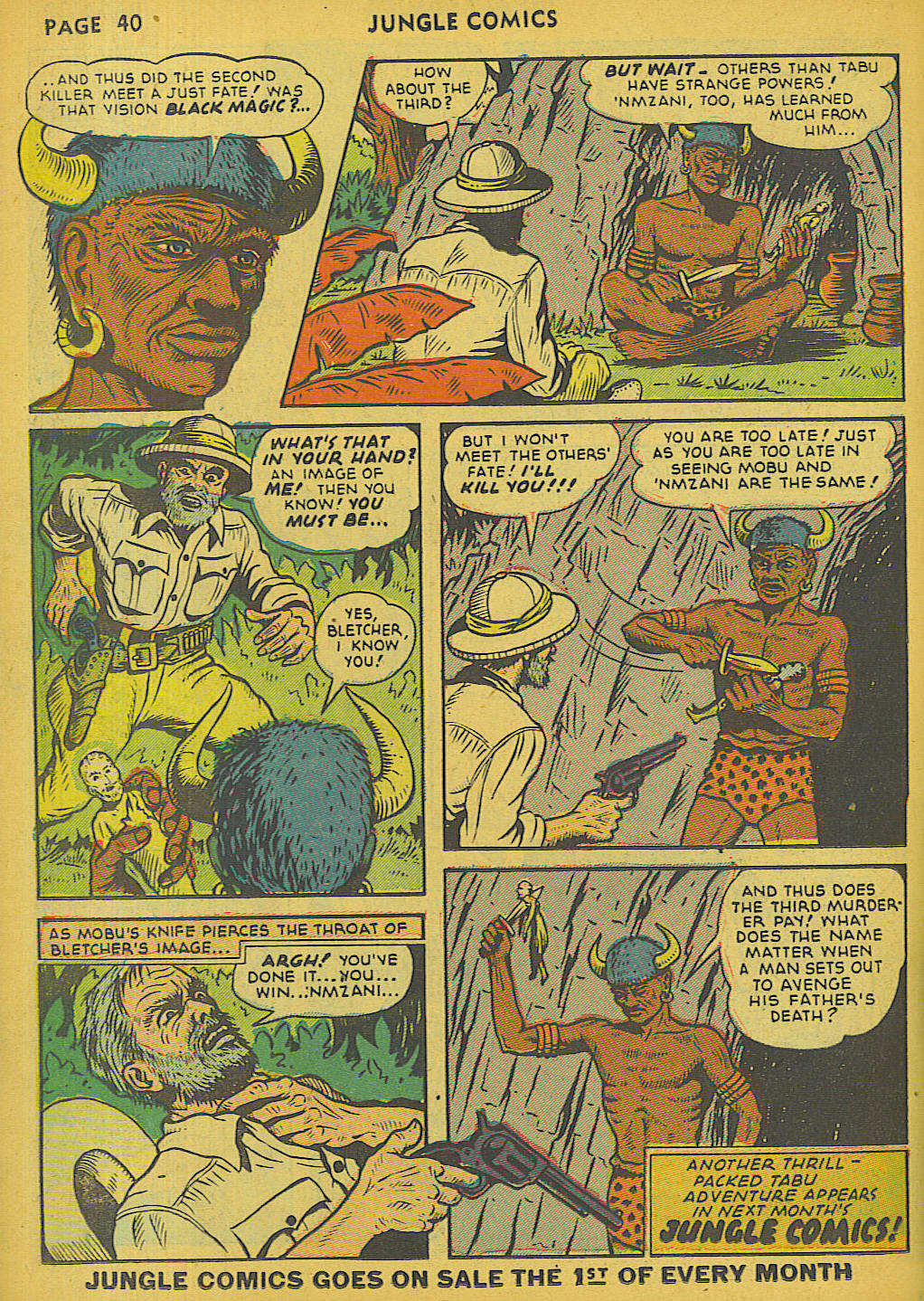 Read online Jungle Comics comic -  Issue #30 - 44