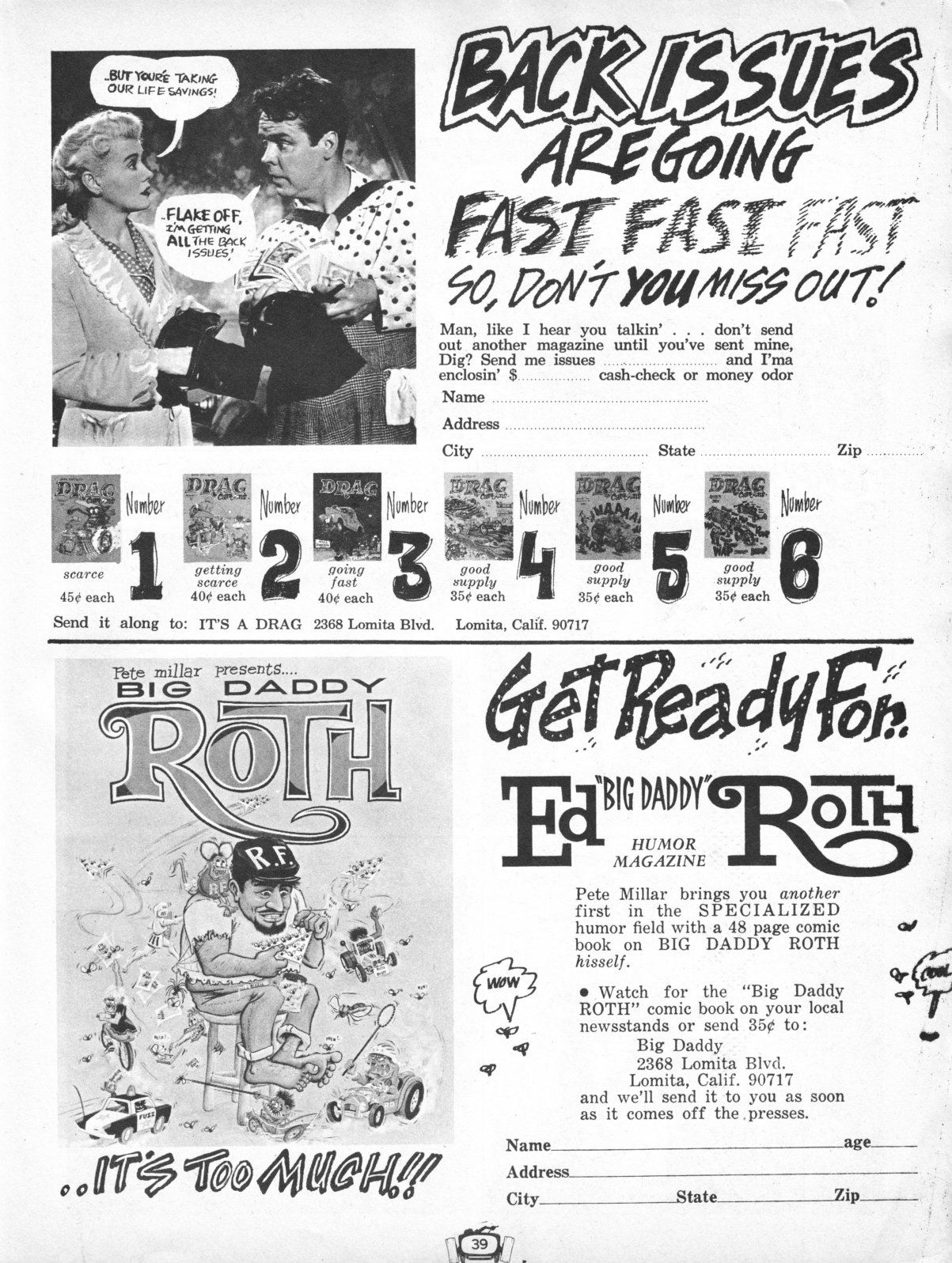Read online Drag Cartoons comic -  Issue #7 - 39