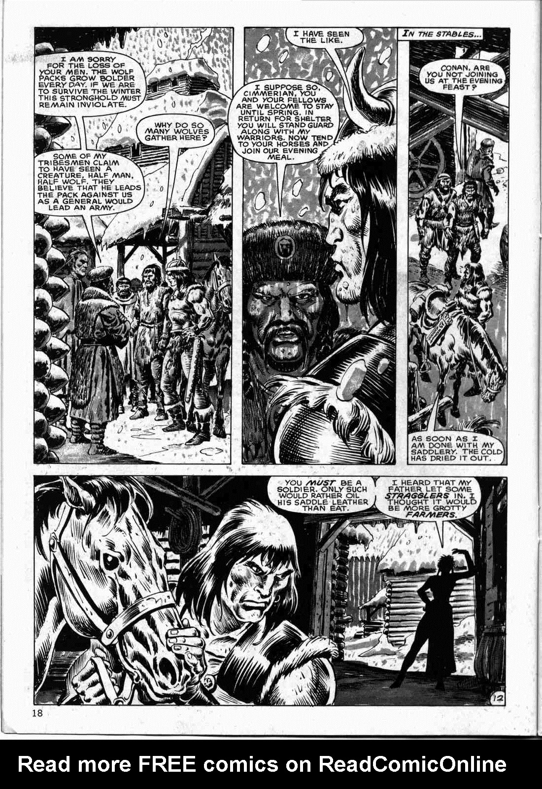 Read online The Savage Sword Of Conan comic -  Issue #133 - 17