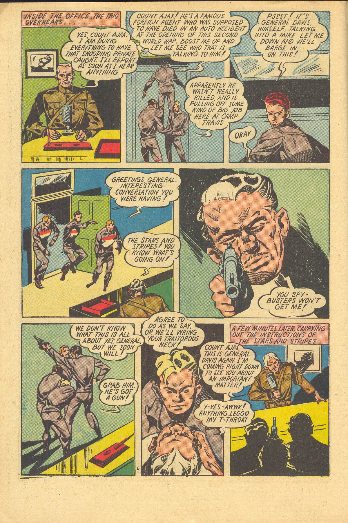 Read online Stars and Stripes Comics comic -  Issue #5 - 7
