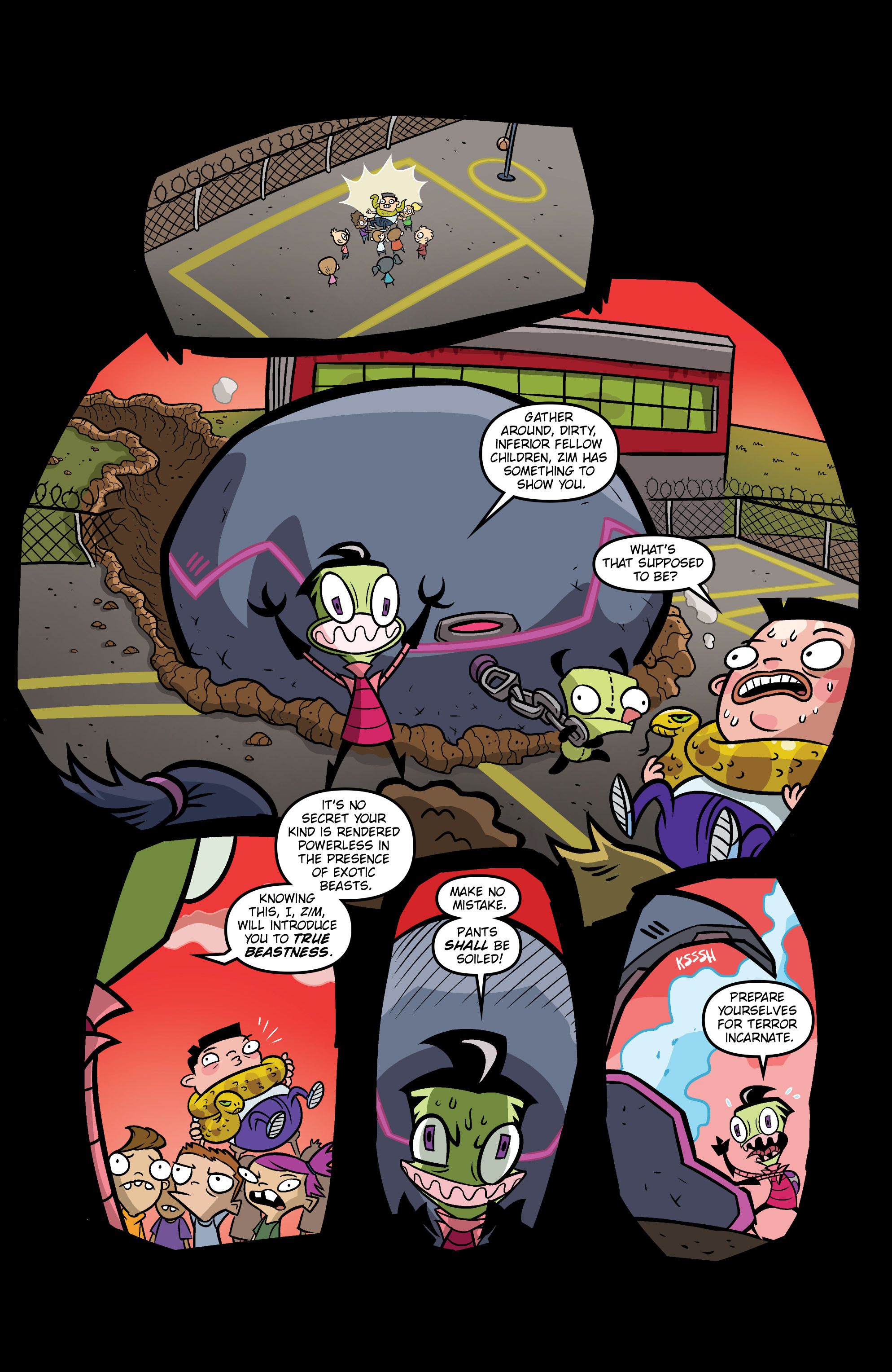 Read online Invader Zim comic -  Issue # _TPB 2 - 128