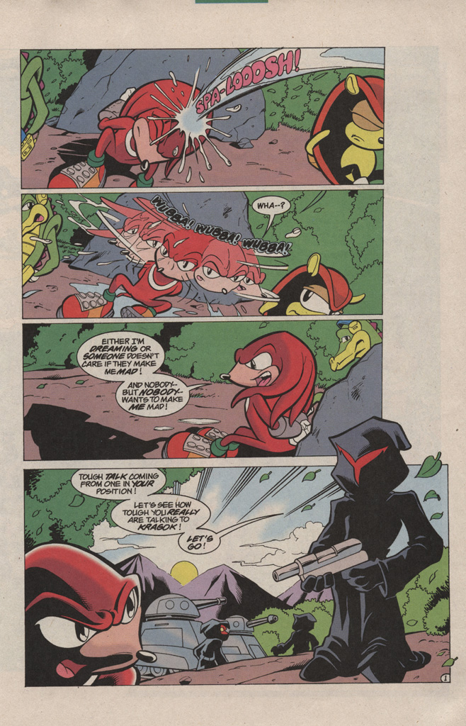 Read online Knuckles the Echidna comic -  Issue #2 - 5