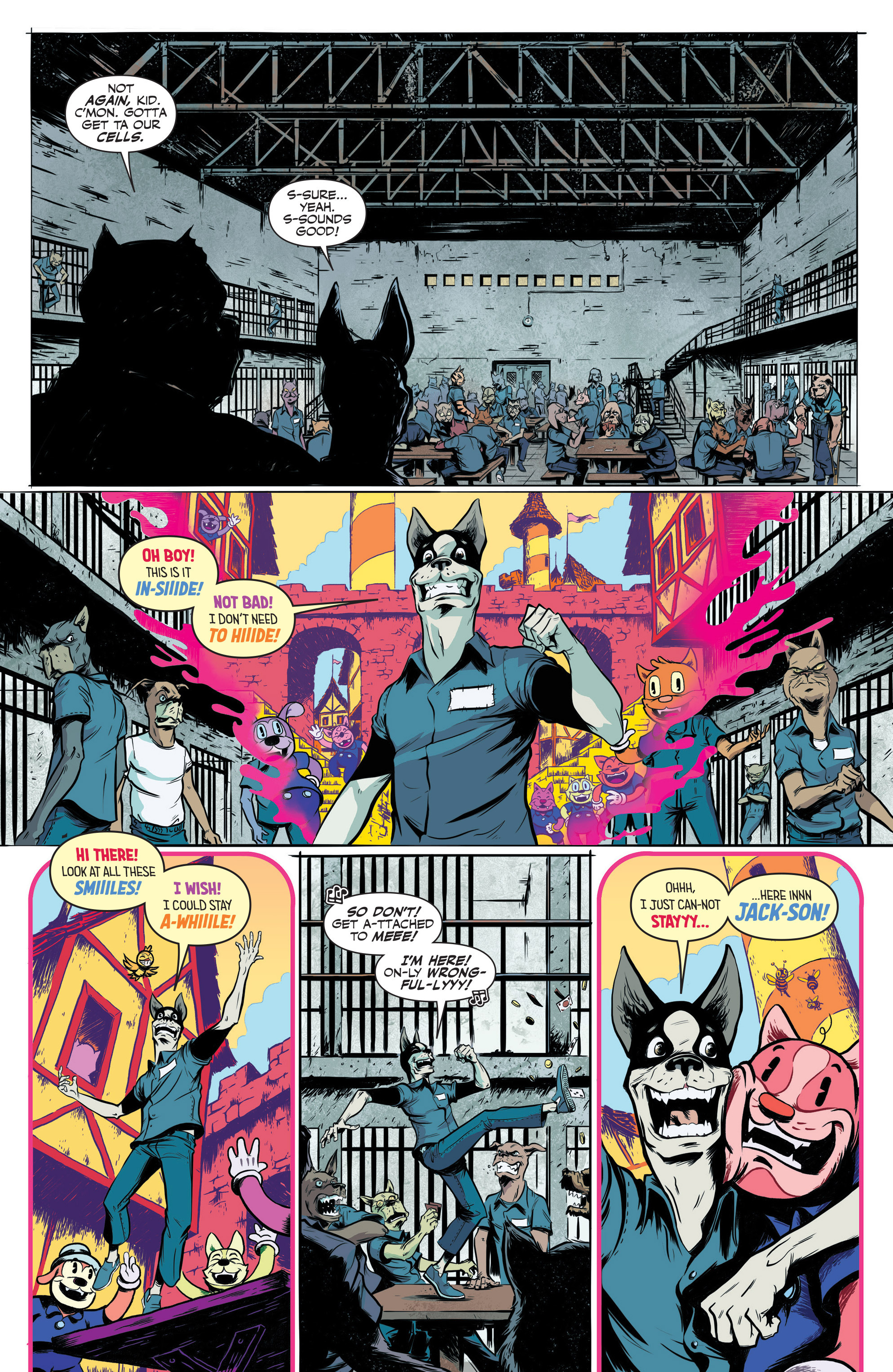 Read online Kennel Block Blues comic -  Issue #1 - 7