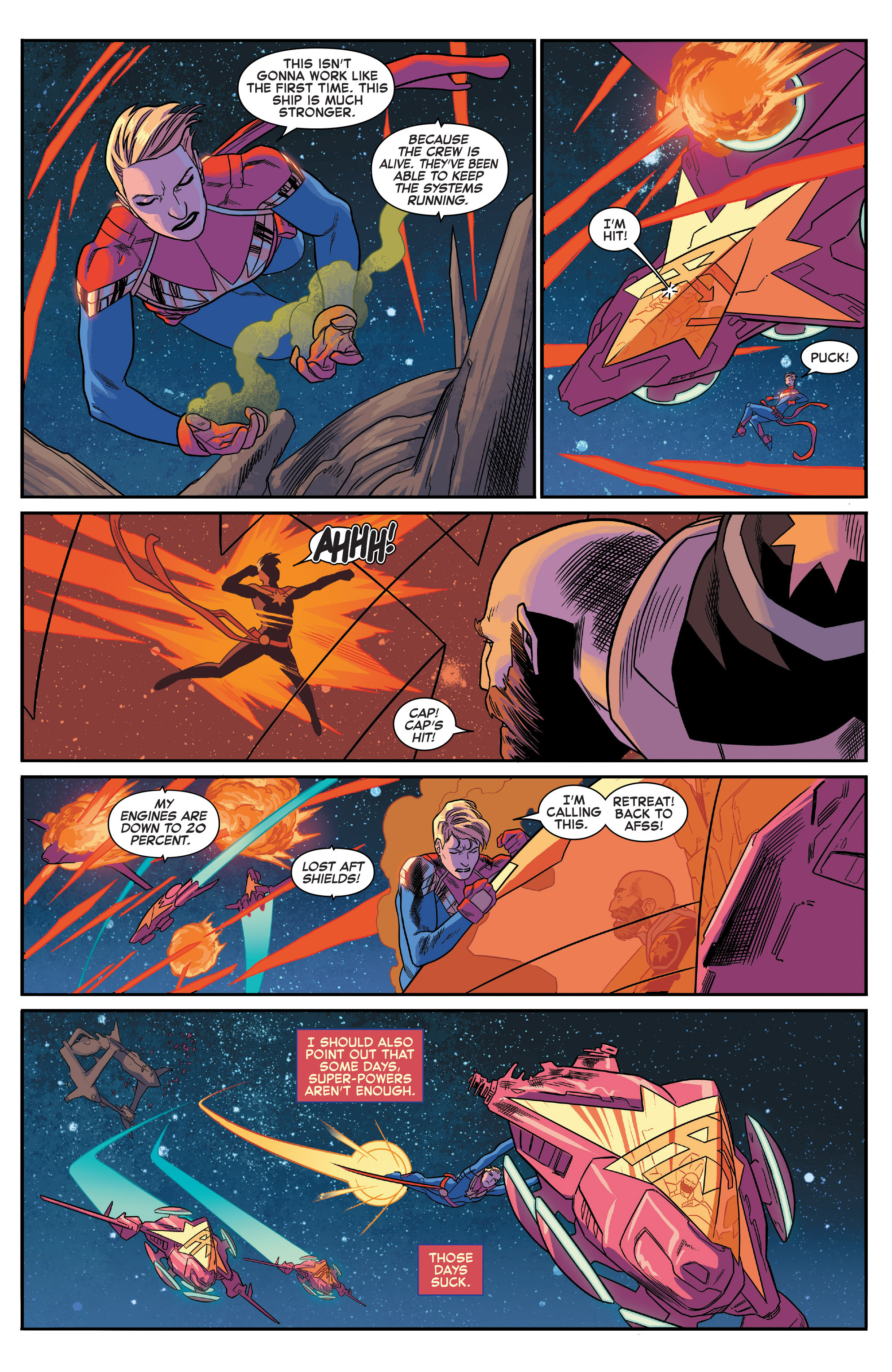 Read online Captain Marvel (2016) comic -  Issue #4 - 10