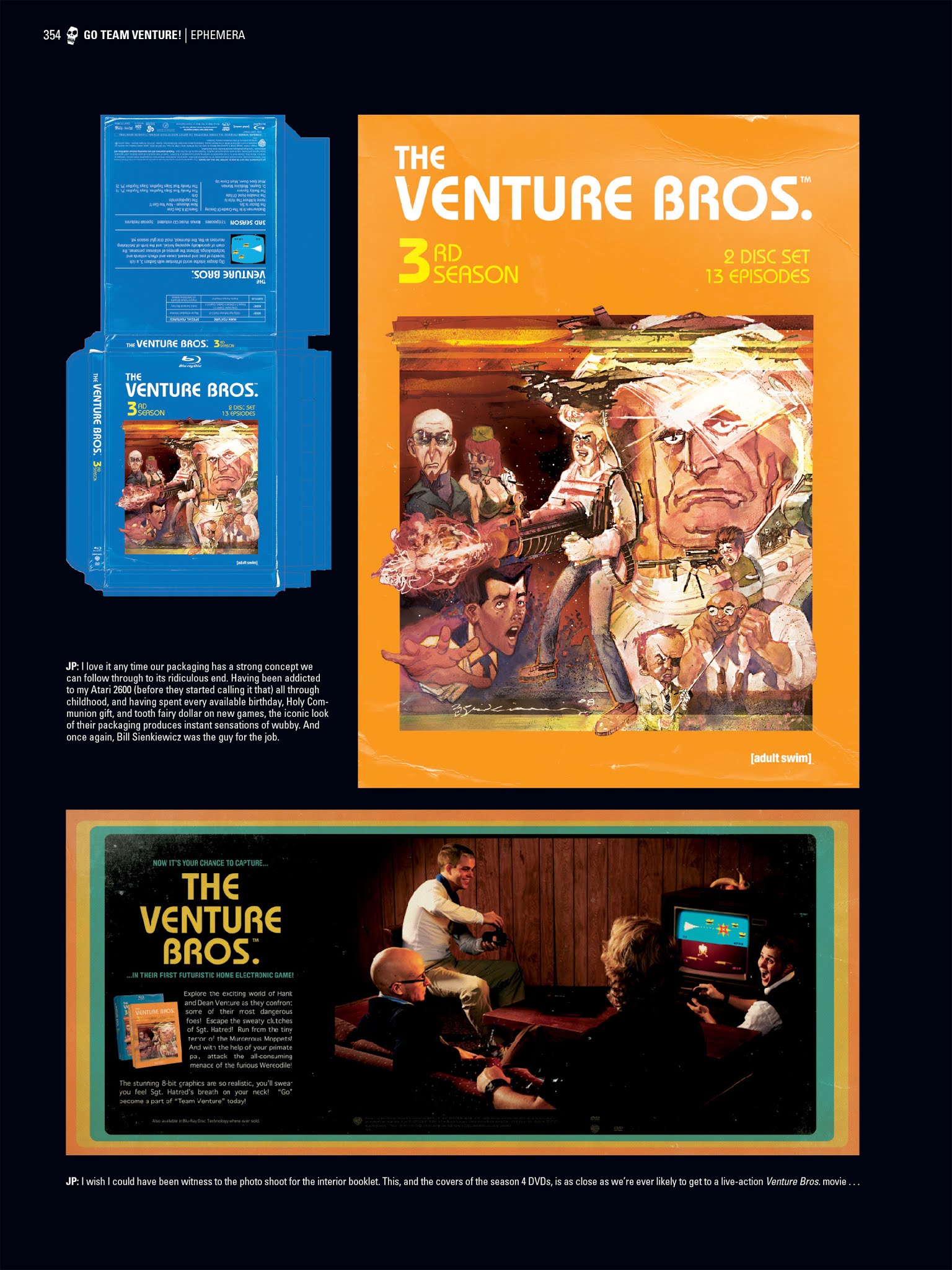 Read online Go Team Venture!: The Art and Making of The Venture Bros. comic -  Issue # TPB (Part 4) - 52