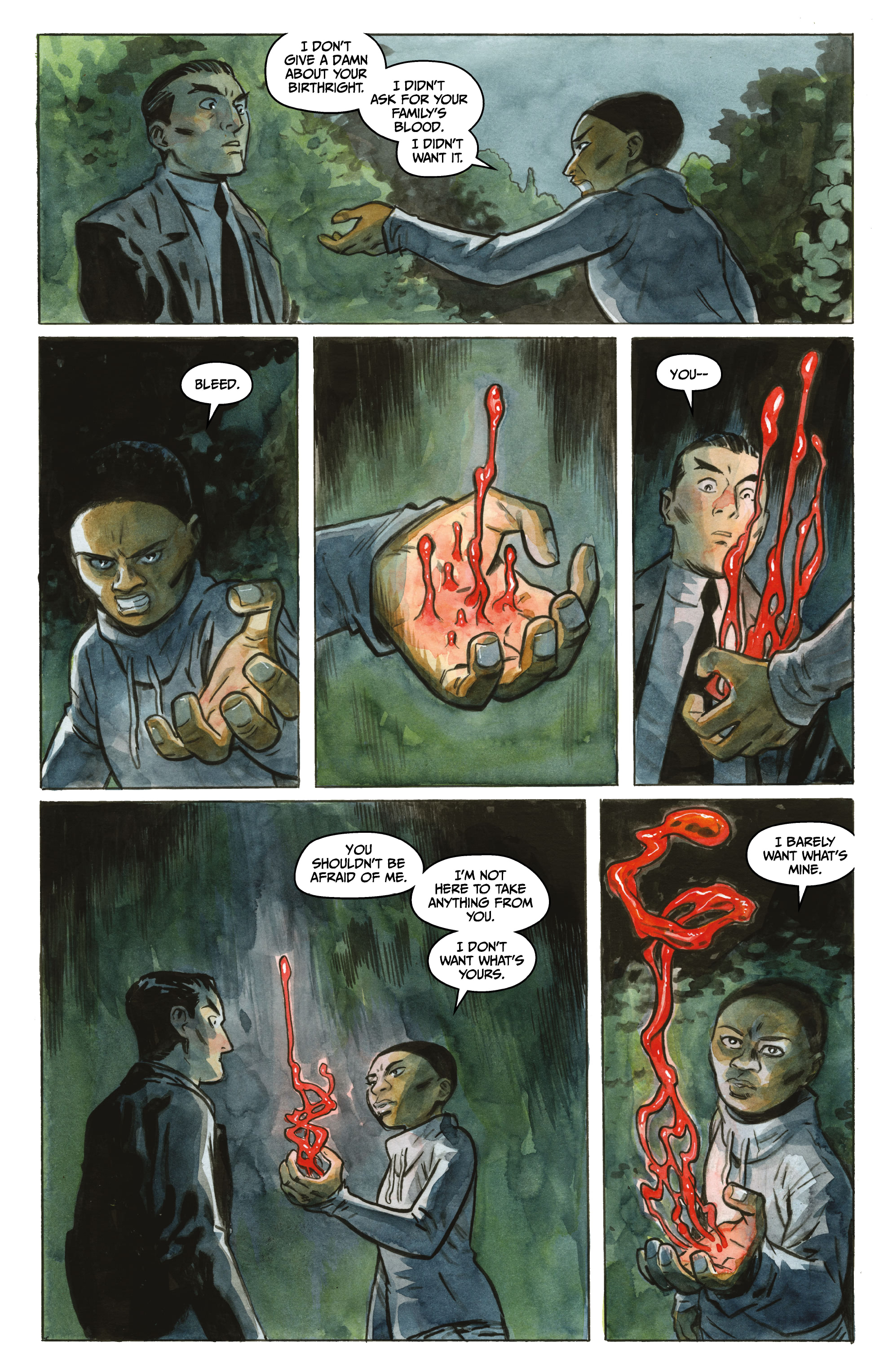 Read online Manor Black: Fire in the Blood comic -  Issue #4 - 4