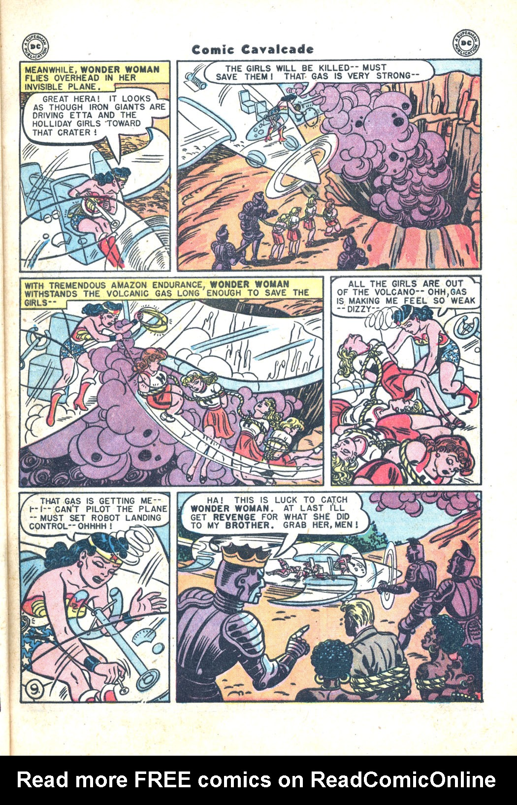 Read online Comic Cavalcade comic -  Issue #23 - 11