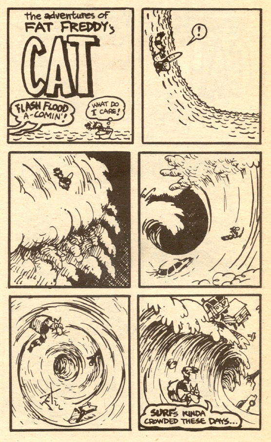 Read online Adventures of Fat Freddy's Cat comic -  Issue #3 - 50
