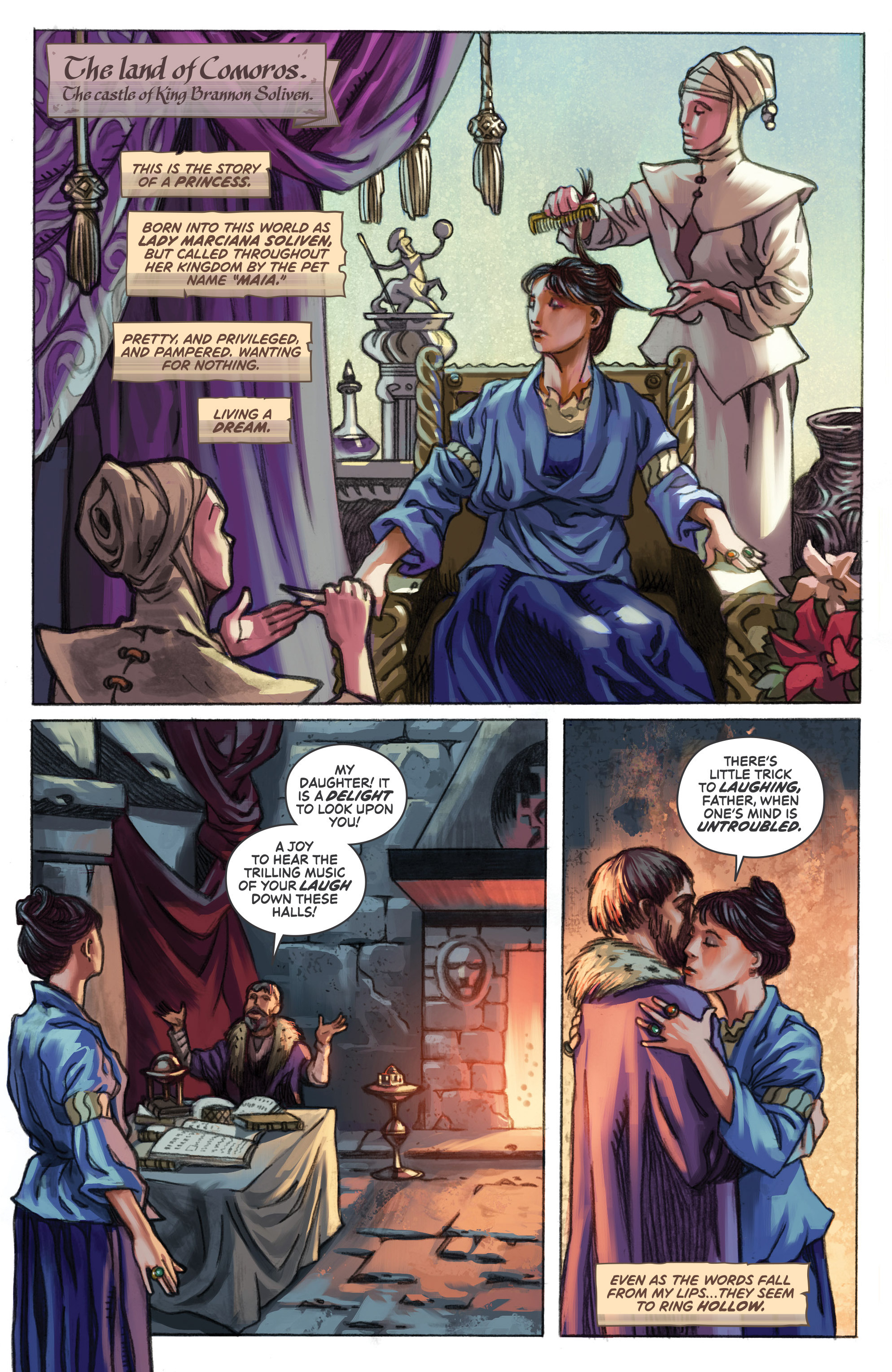 Read online Muirwood: The Lost Abbey comic -  Issue #5 - 3