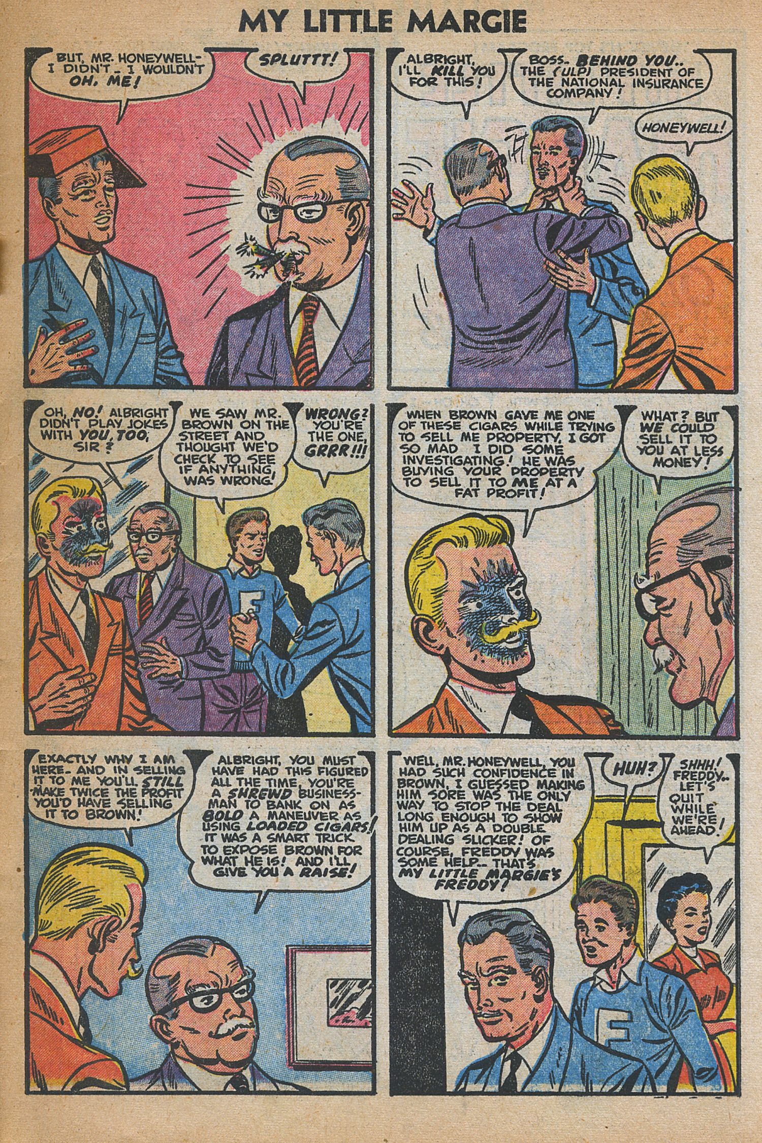 Read online My Little Margie (1954) comic -  Issue #1 - 27