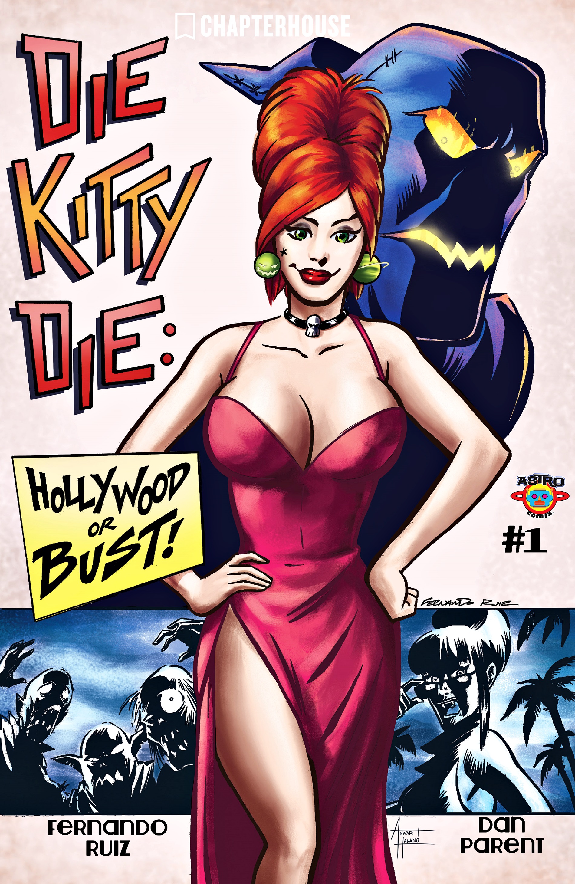 Read online Die Kitty Die: Hollywood or Bust comic -  Issue #1 - 1