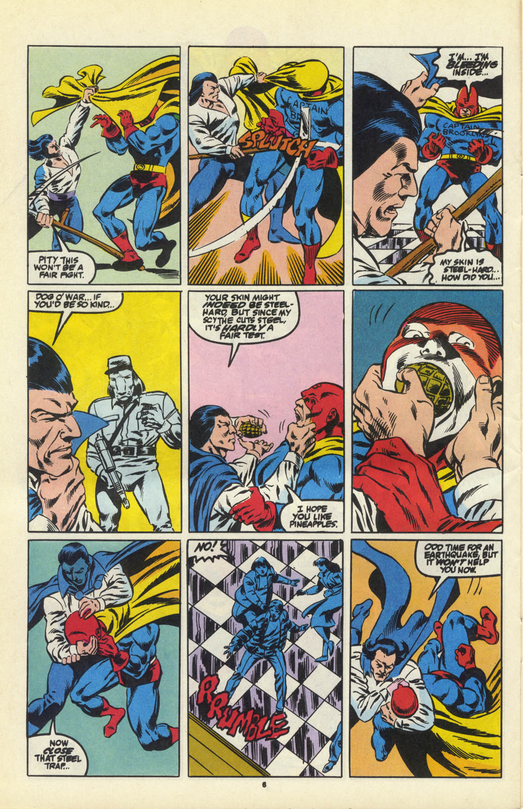 Read online Justice (1986) comic -  Issue #32 - 8