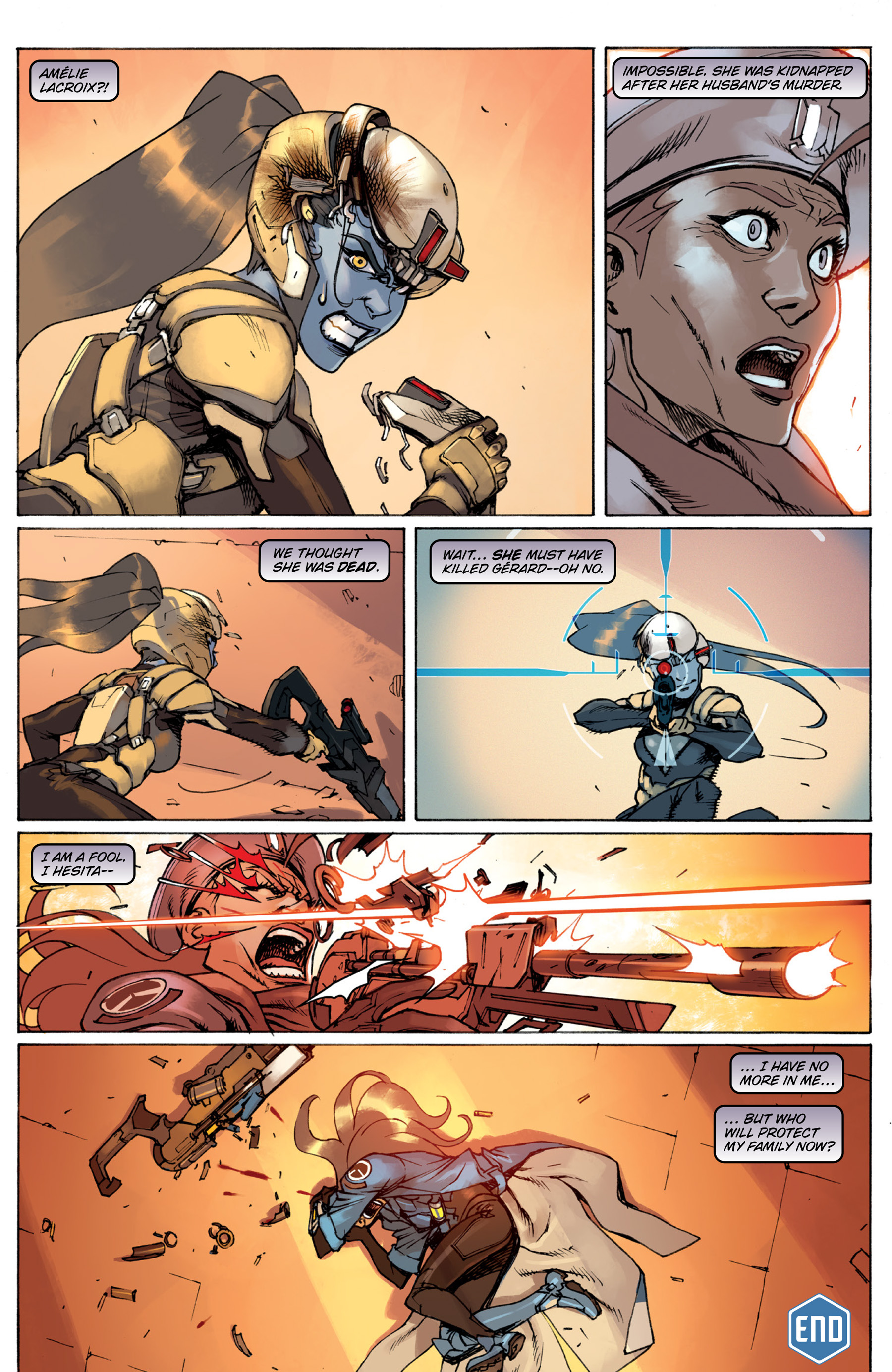 Read online Overwatch comic -  Issue #7 - 10