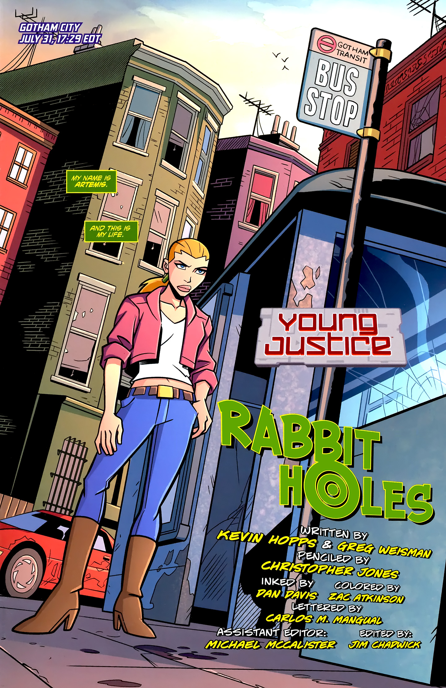 Read online Young Justice (2011) comic -  Issue #7 - 2