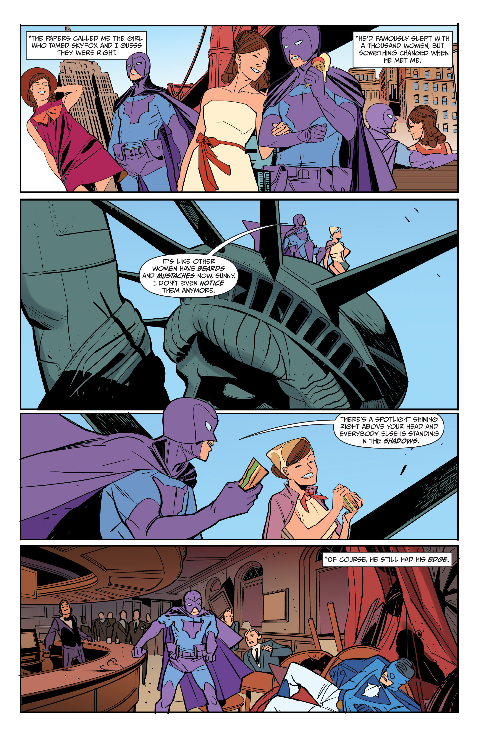 Read online Jupiter's Circle comic -  Issue #5 - 13