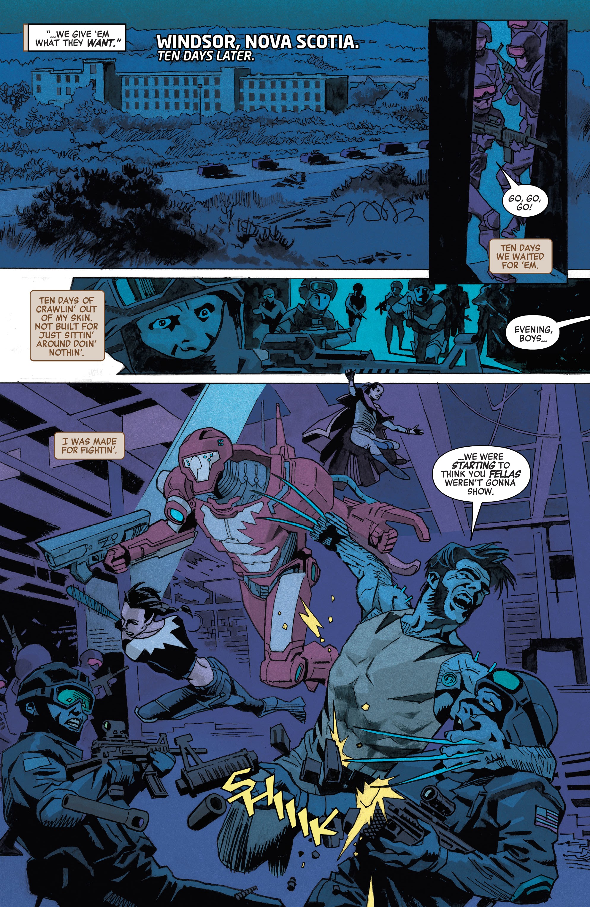 Read online Heroes Reborn: One-Shots comic -  Issue # Weapon X & Final Flight - 16