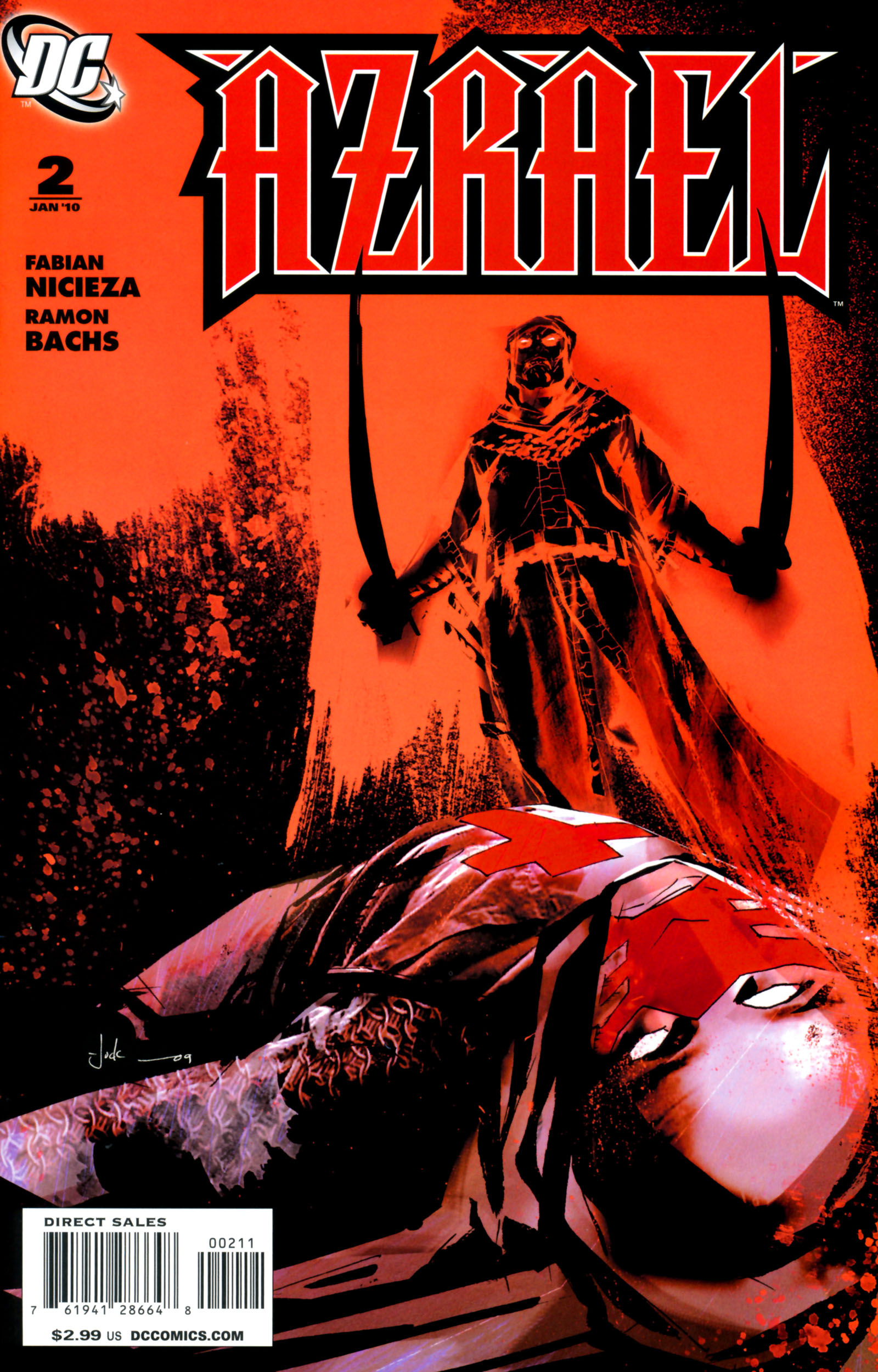 Read online Azrael (2009) comic -  Issue #2 - 1