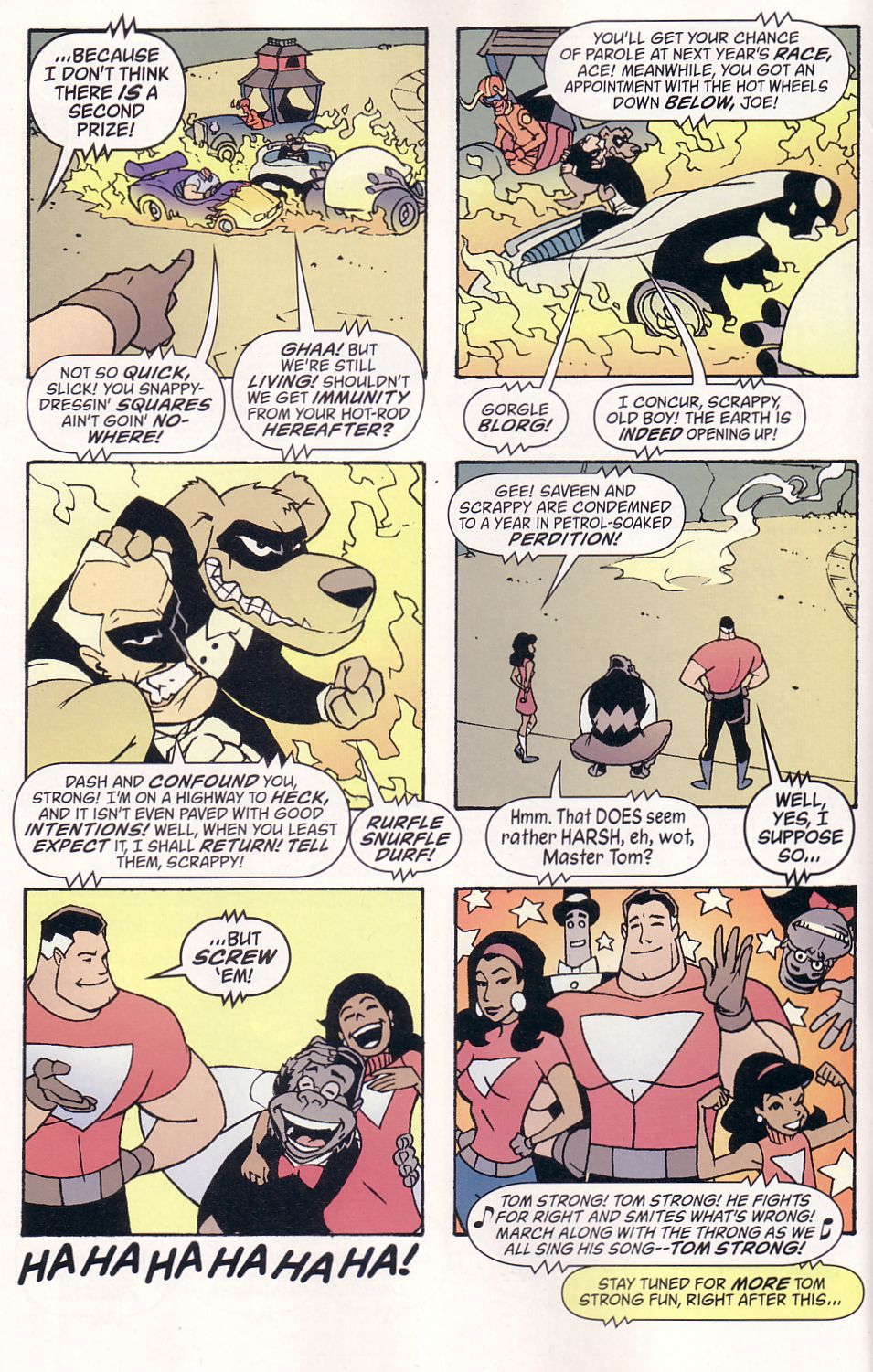 Read online Tom Strong's Terrific Tales comic -  Issue #8 - 9
