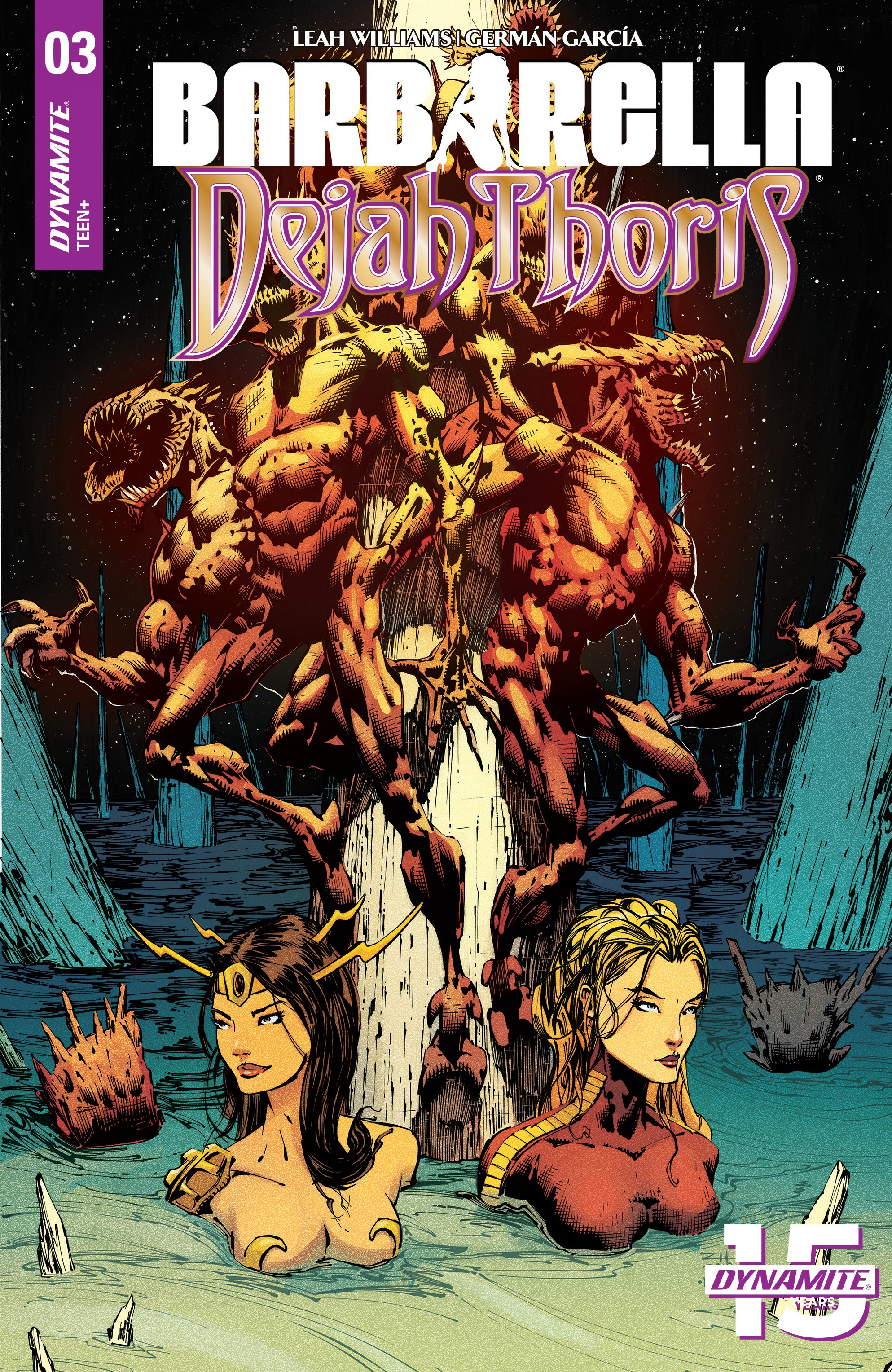 Read online Barbarella/Dejah Thoris comic -  Issue #3 - 2