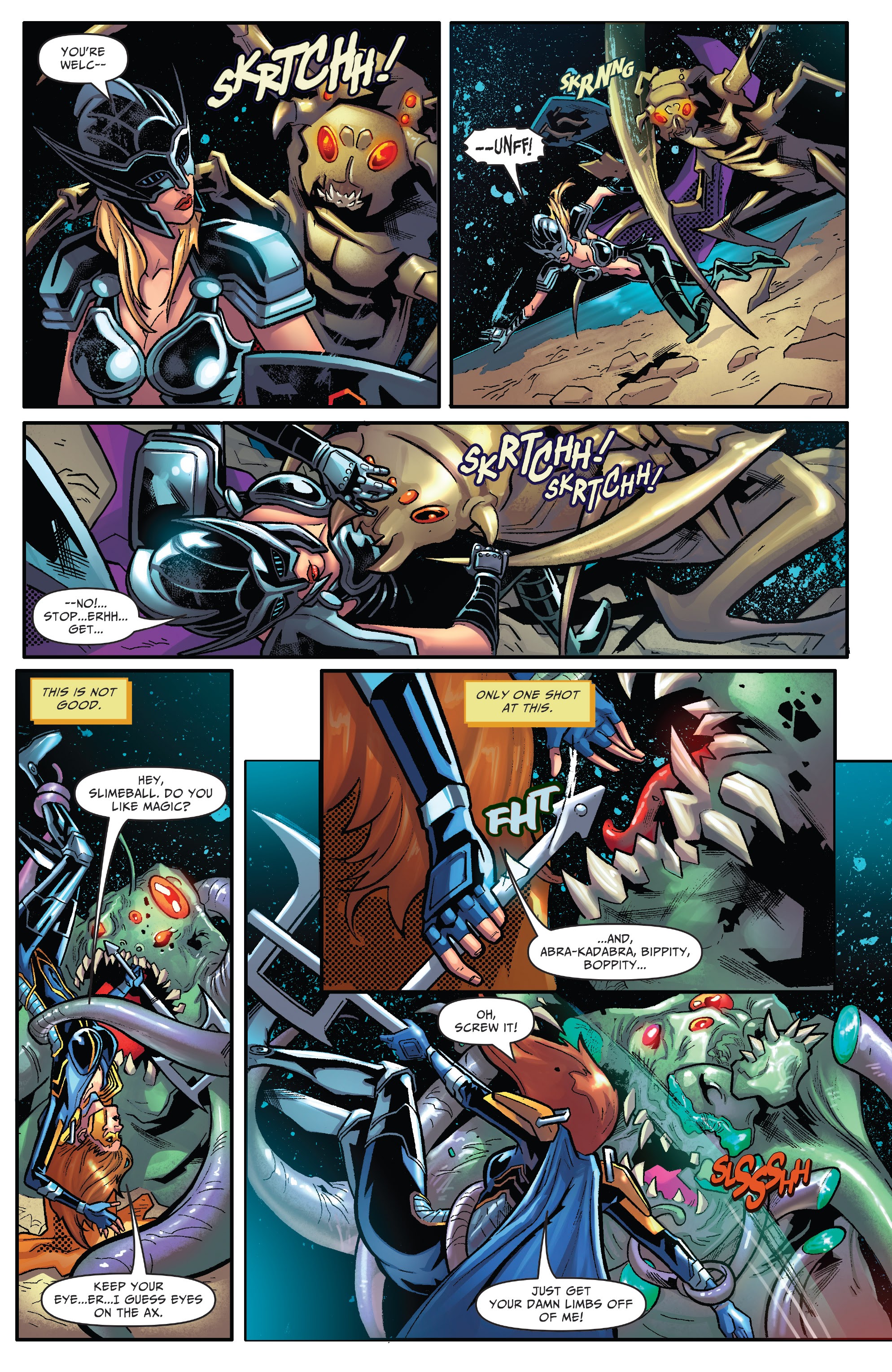Read online Belle vs The Black Knight comic -  Issue # Full - 22