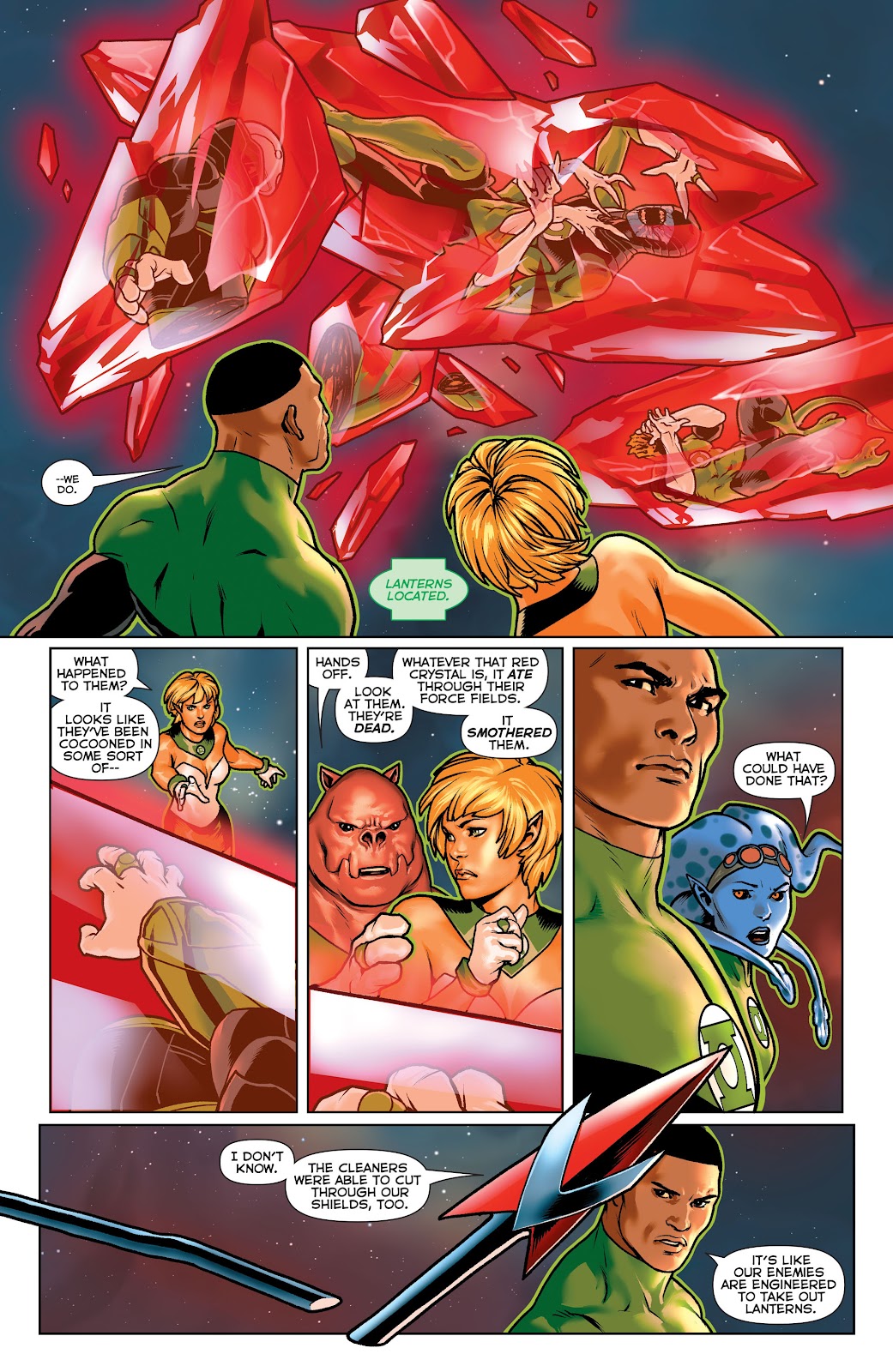 Green Lantern: Lost Army issue 1 - Page 14