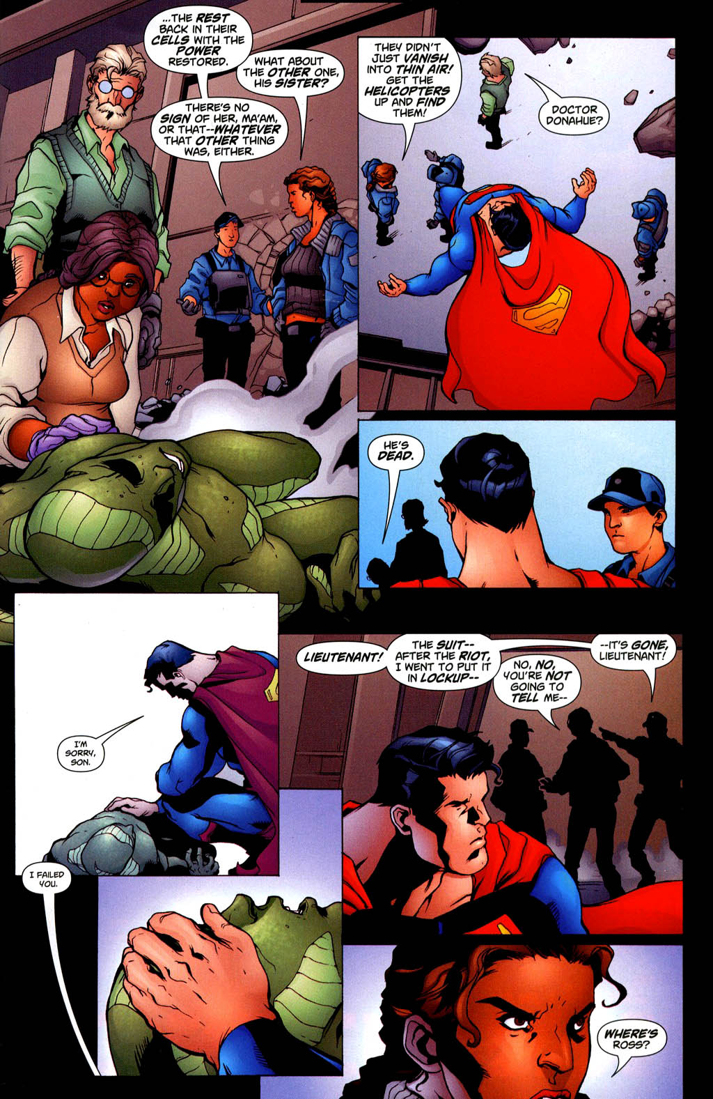 Read online Adventures of Superman (1987) comic -  Issue #641 - 22