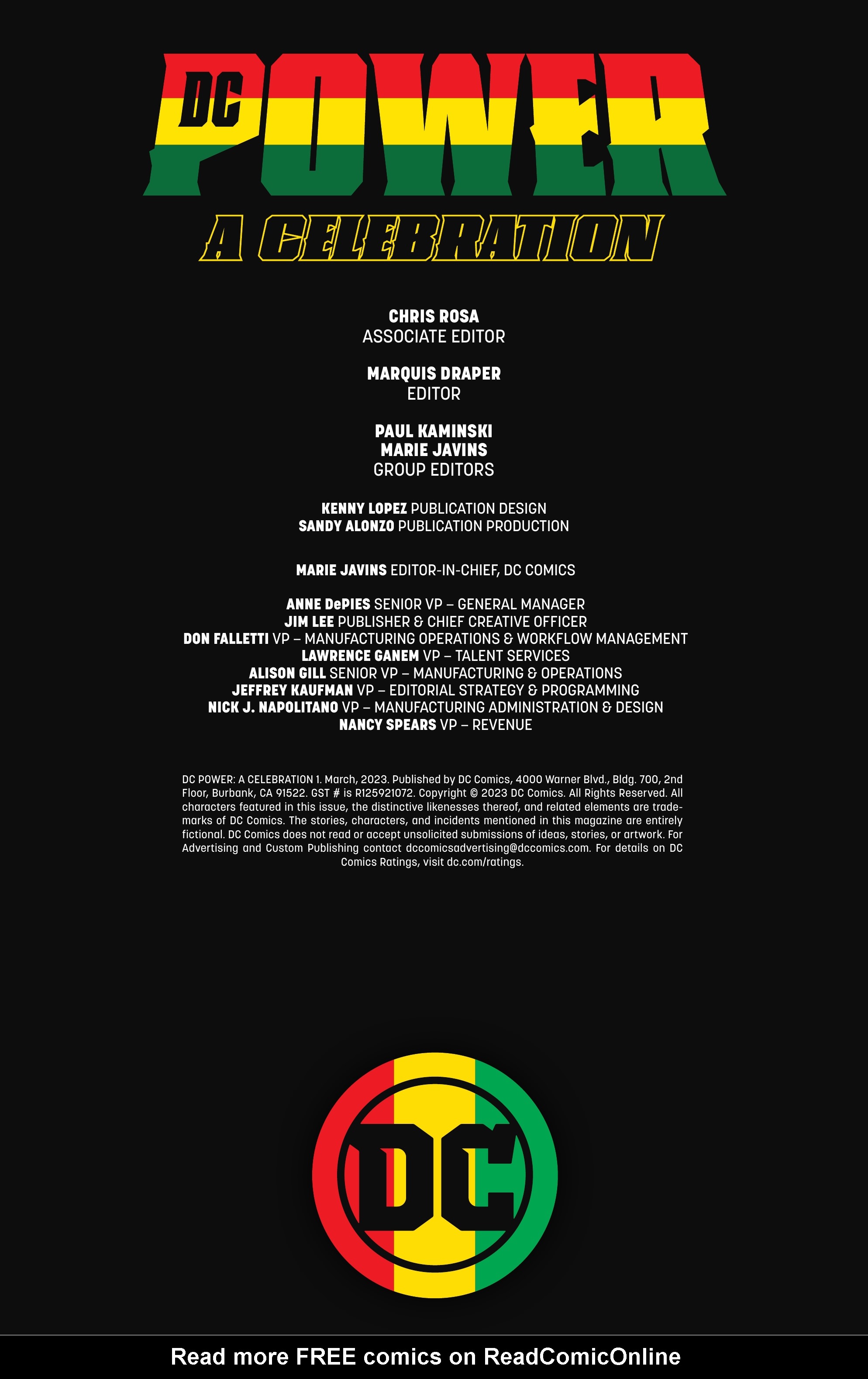 Read online DC Power: A Celebration comic -  Issue # TPB - 103