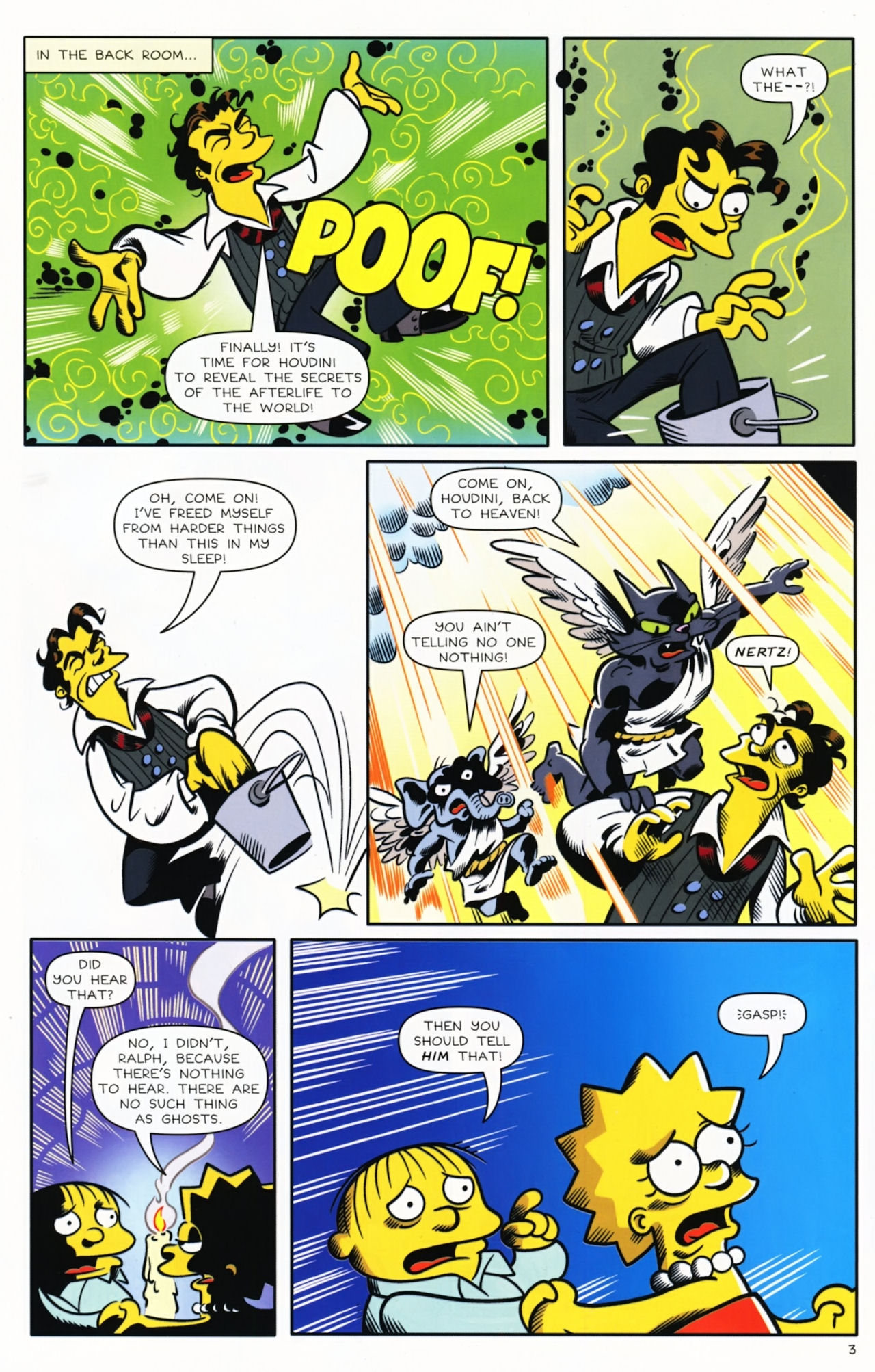 Read online Bongo Comics presents Comic Book Guy: The Comic Book comic -  Issue #5 - 5