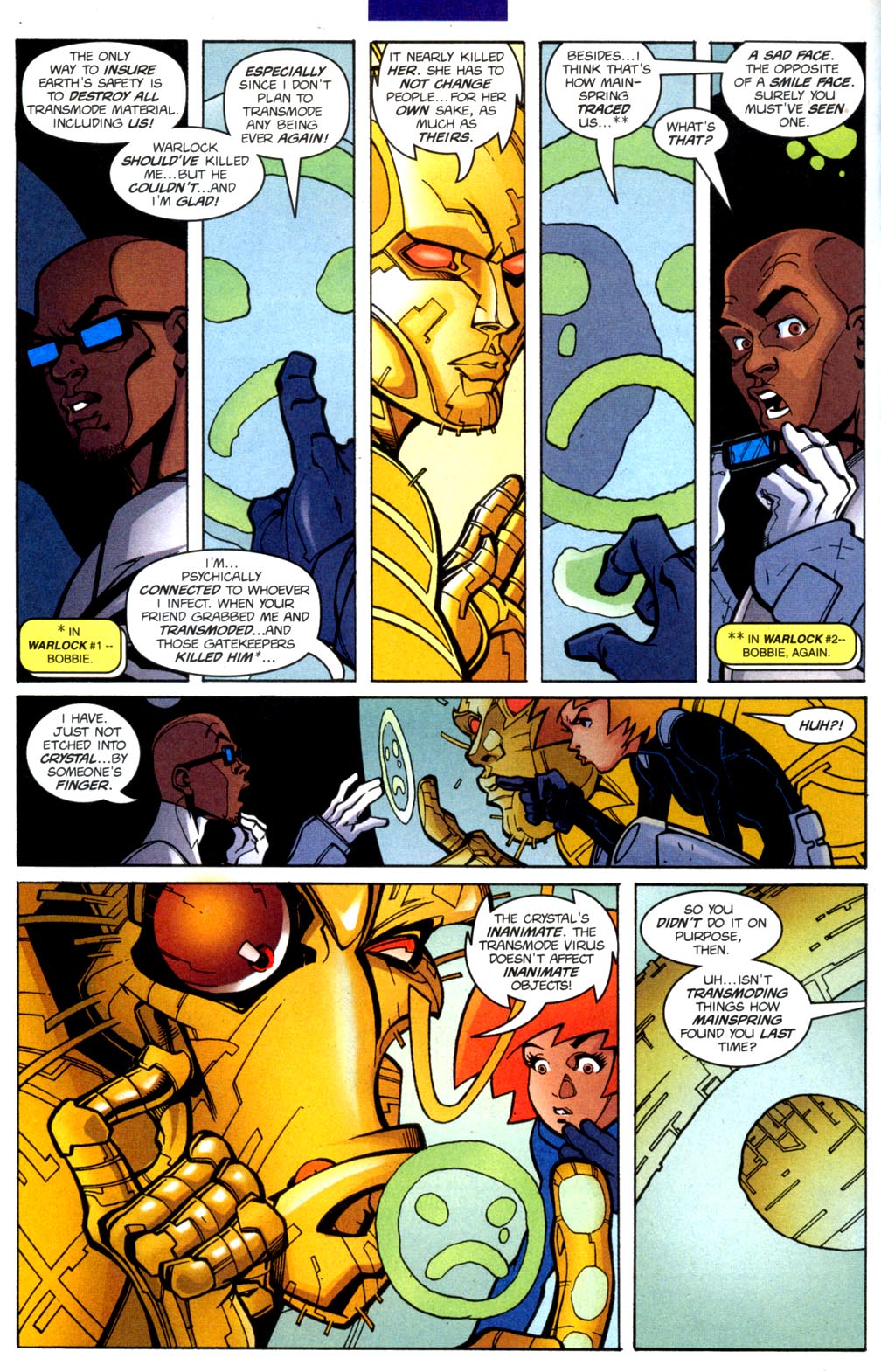 Read online Warlock (1999) comic -  Issue #3 - 9